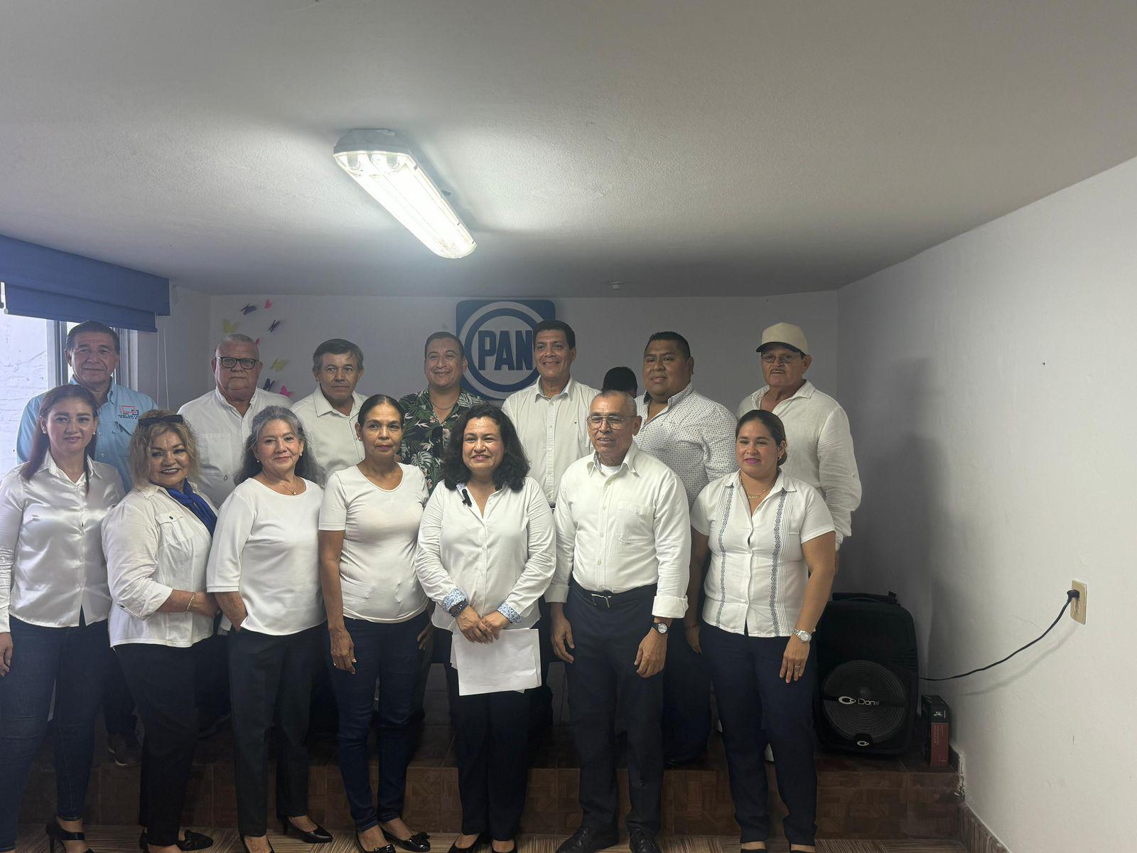 $!Con un enfoque ciudadano e incluyente busca Nadia Vega la dirigencia del PAN en Mazatlán