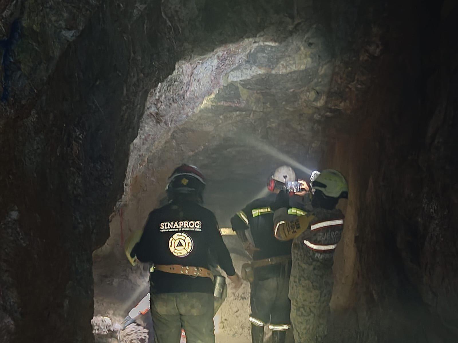 $!Terminan trabajos de rescate en mina de Rosario con dos mineros a salvo y dos sin vida
