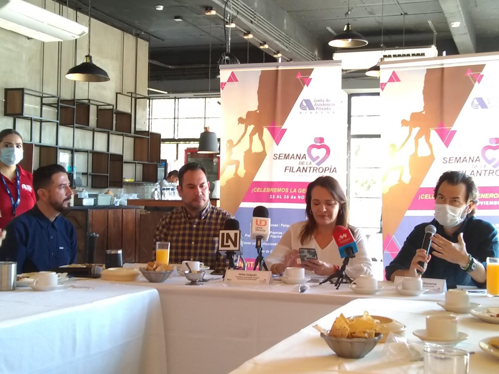 $!Está todo listo para la Semana de la Filantropía en Culiacán