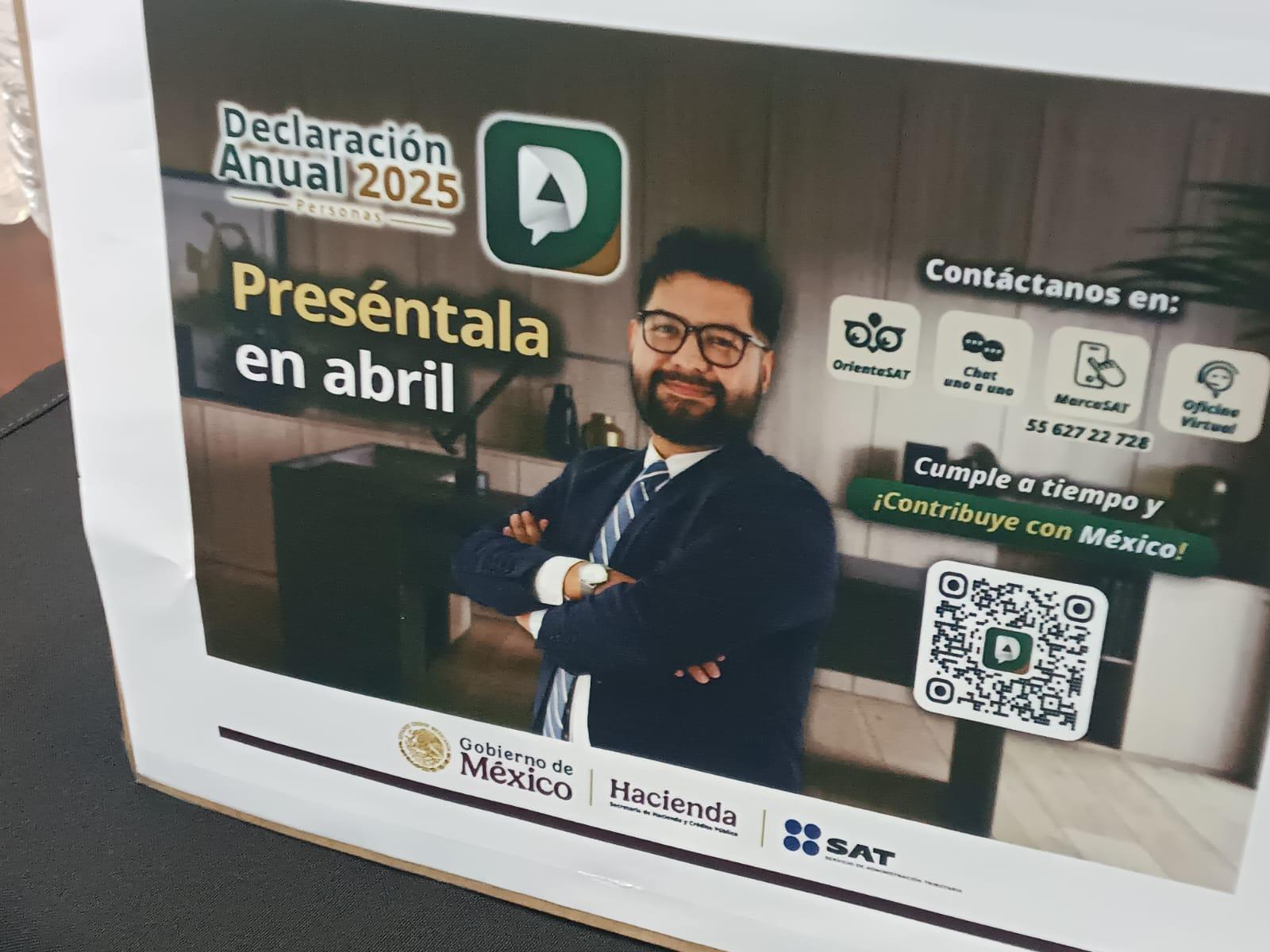 $!Llama SAT a cumplir con la declaración anual 2025 durante el mes de abril