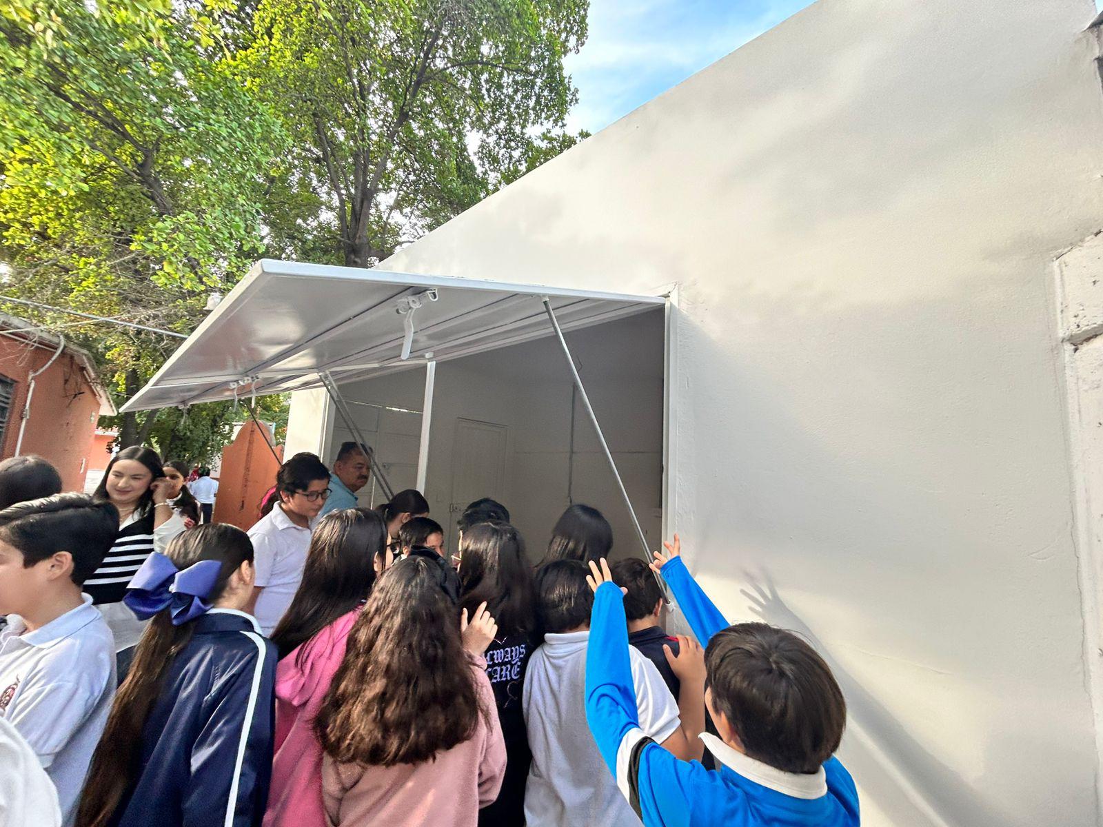 $!Apoyo ciudadano devuelve tiendita vandalizada a la primaria Rafael Ramírez, en Culiacán