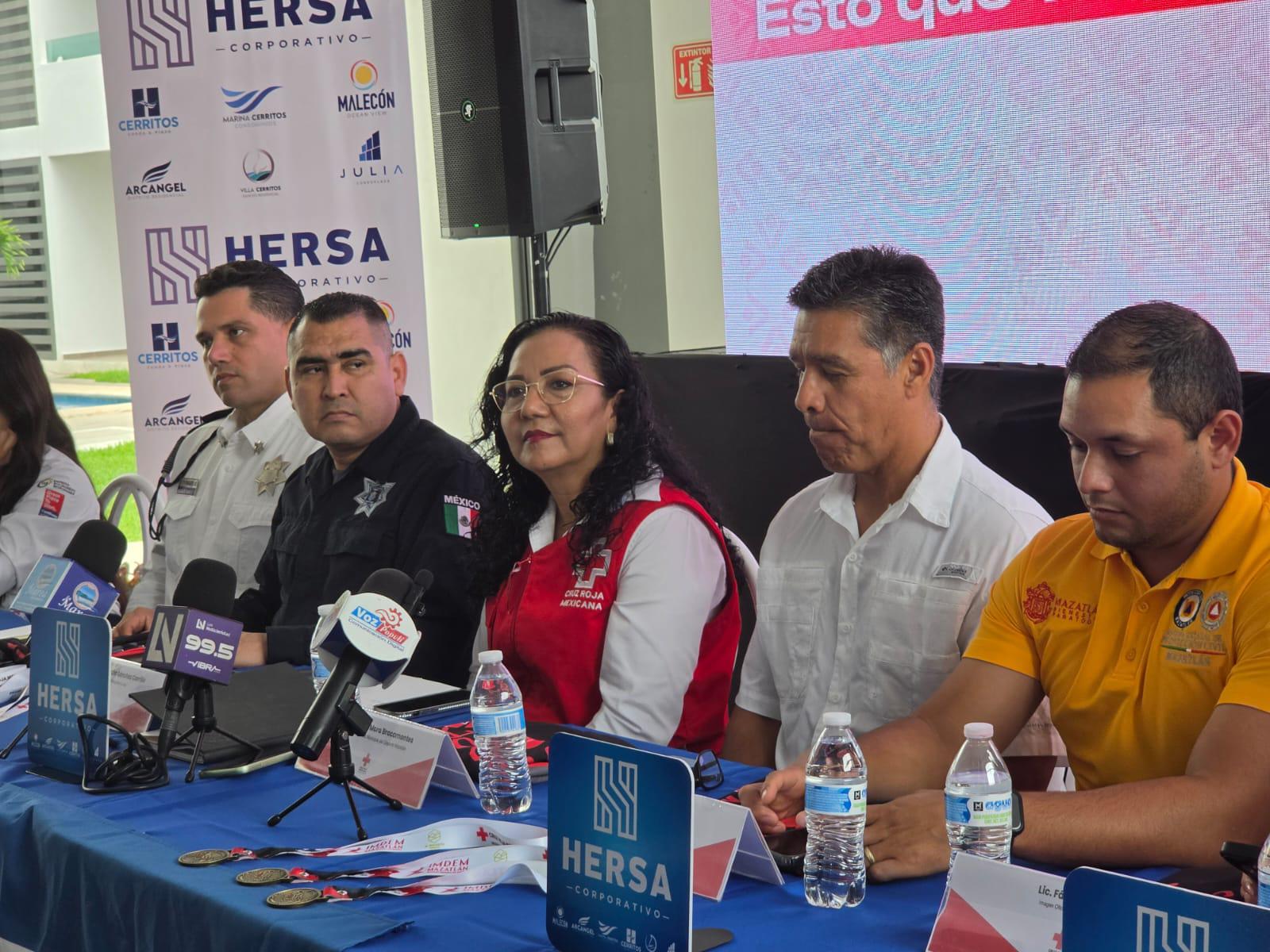 $!Festejará Cruz Roja el Día del Padre con su tradicional Carrera Roja sobre el malecón