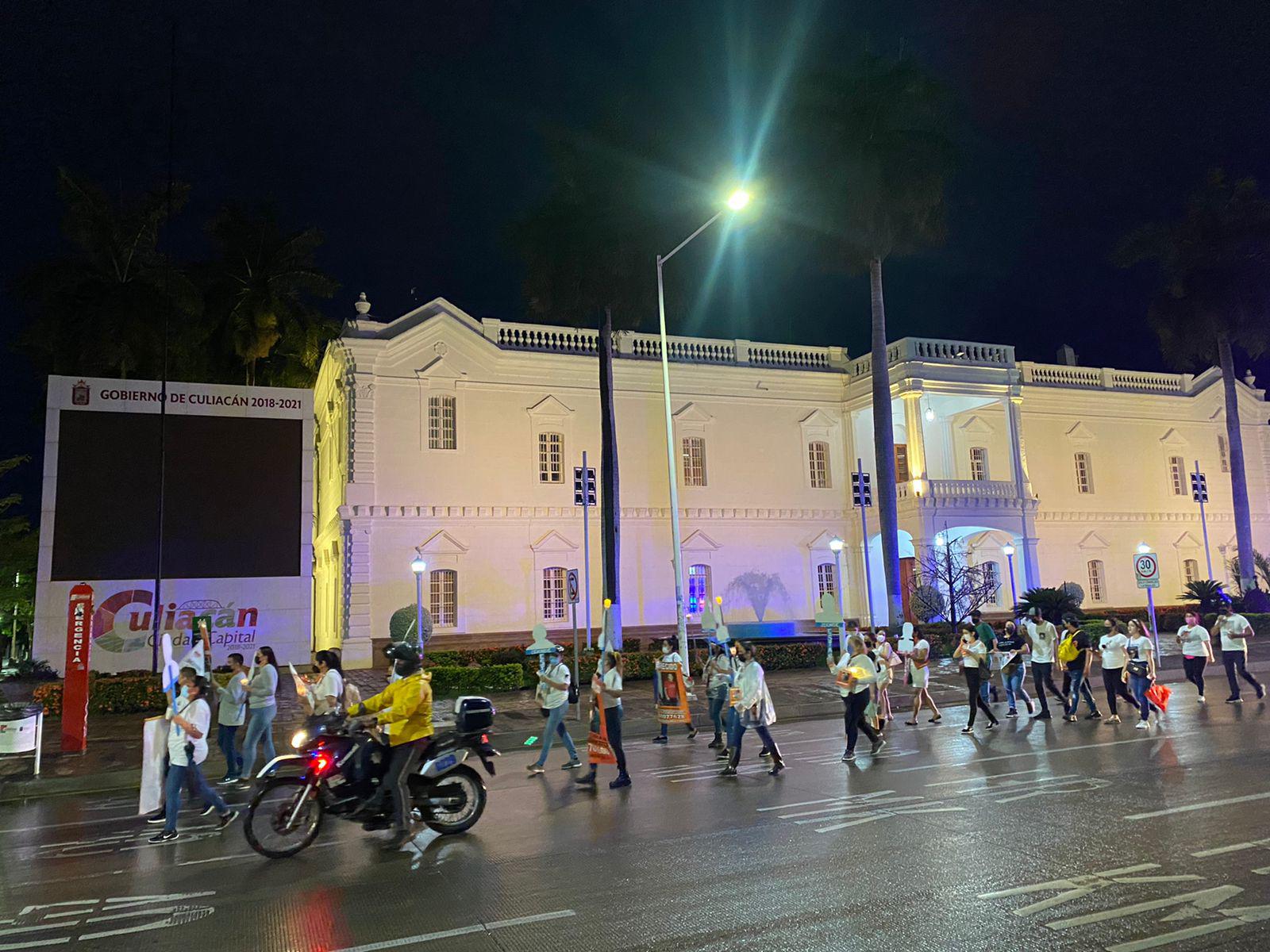 $!Sabuesos Guerreras marchan por las personas desparecidas en Sinaloa