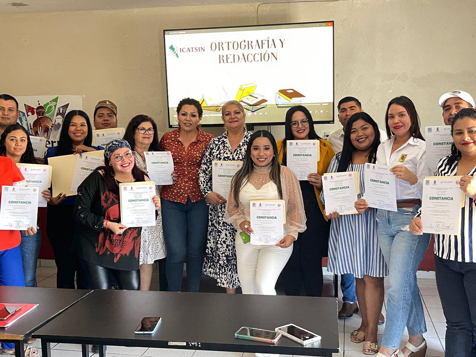 $!Capacitan a servidores públicos de Rosario en temas de ortografía y redacción