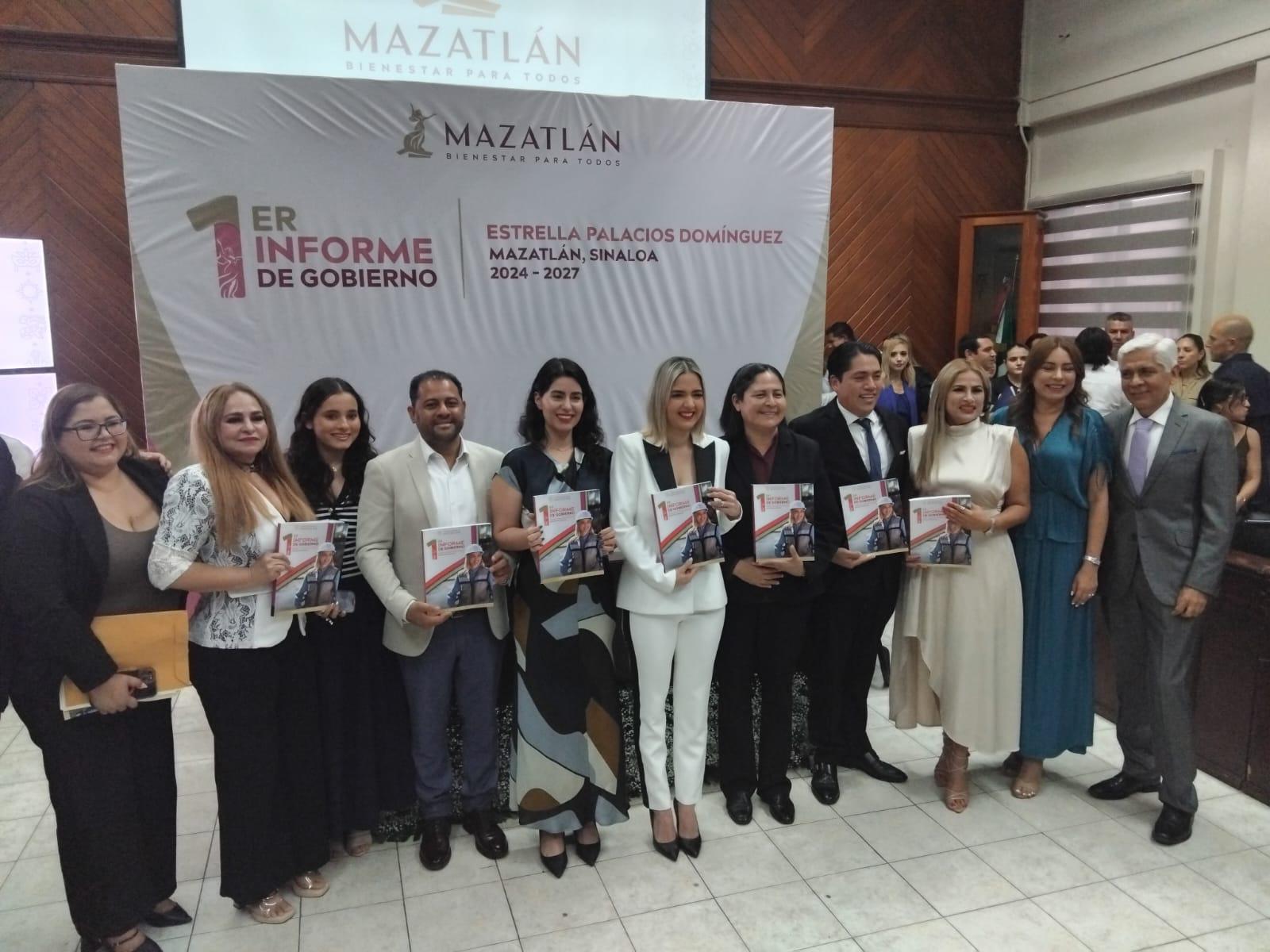 $!Recalca Alcaldesa en su Primer Informe coordinación para construir un Mazatlán seguro y en transformación