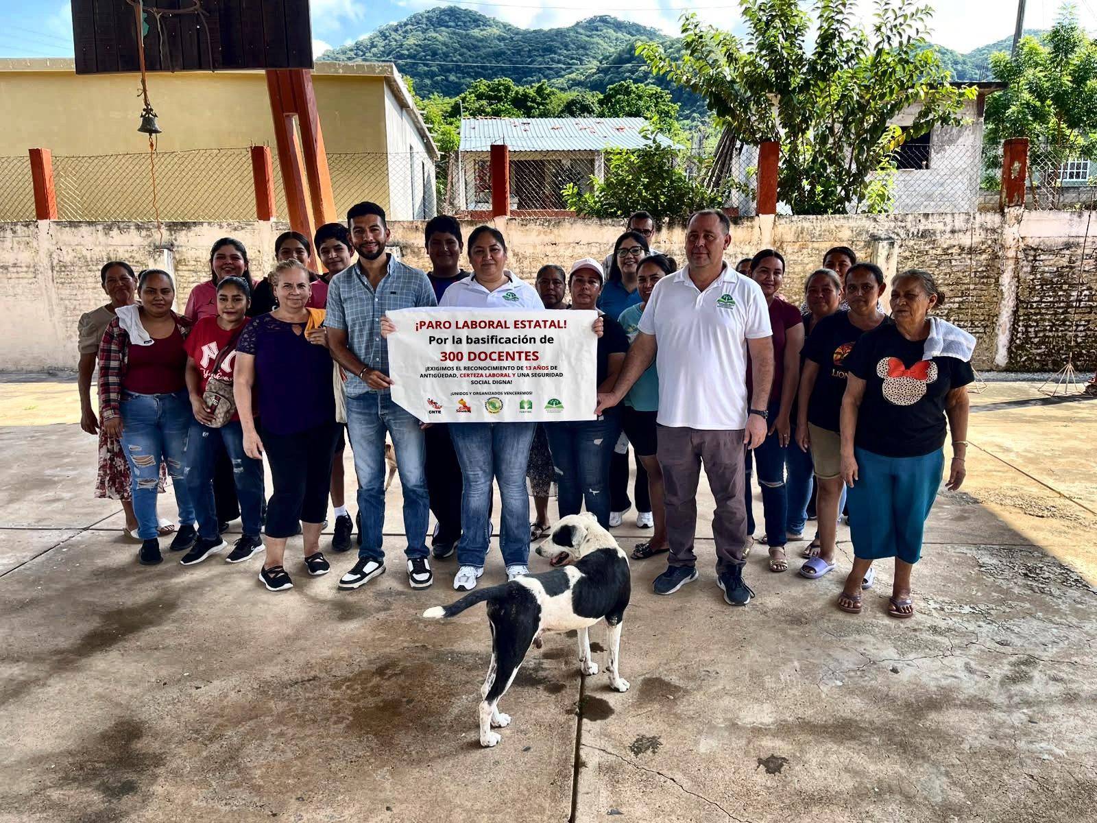 $!Realizan paro en 100 planteles de Telebachillerato Comunitario en Sinaloa