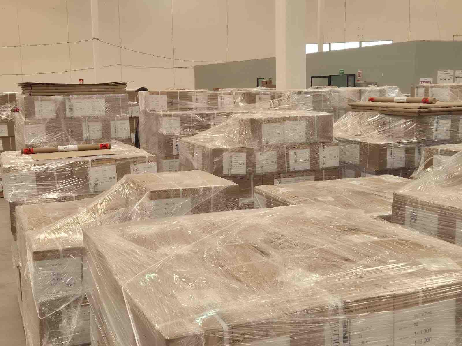 $!Inicia INE distribución de 317 millones de boletas electorales hacia todo el país