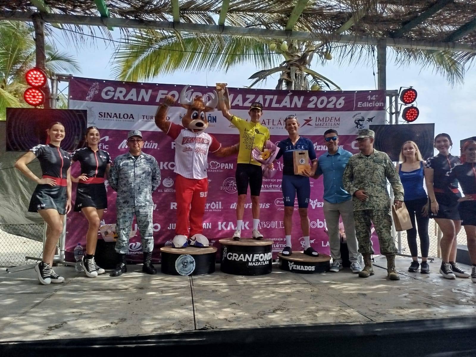 $!Dinastía Romero brilla en el Gran Fondo Mazatlán 2026