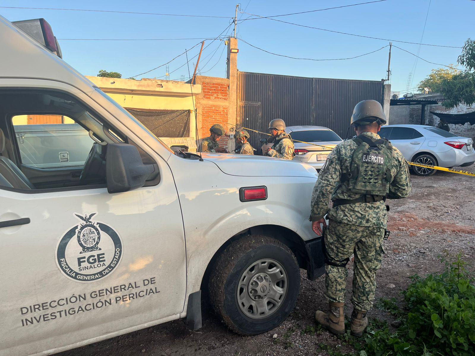 $!Hallan a pareja asesinada a balazos en fraccionamiento Villa Bonita de Culiacán