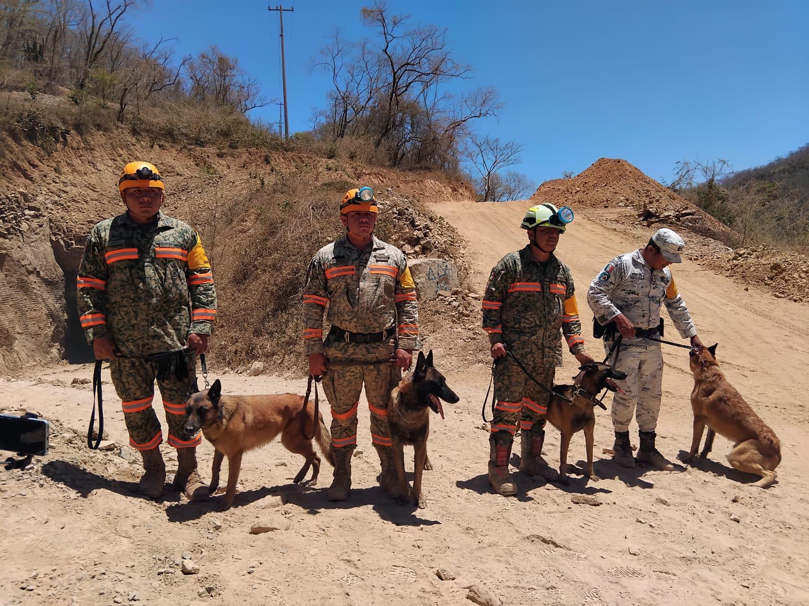 $!Trabajos de rescate en mina de Rosario continuarán hasta localizar a cuarto minero: General Alejandro Alcántara Ávila