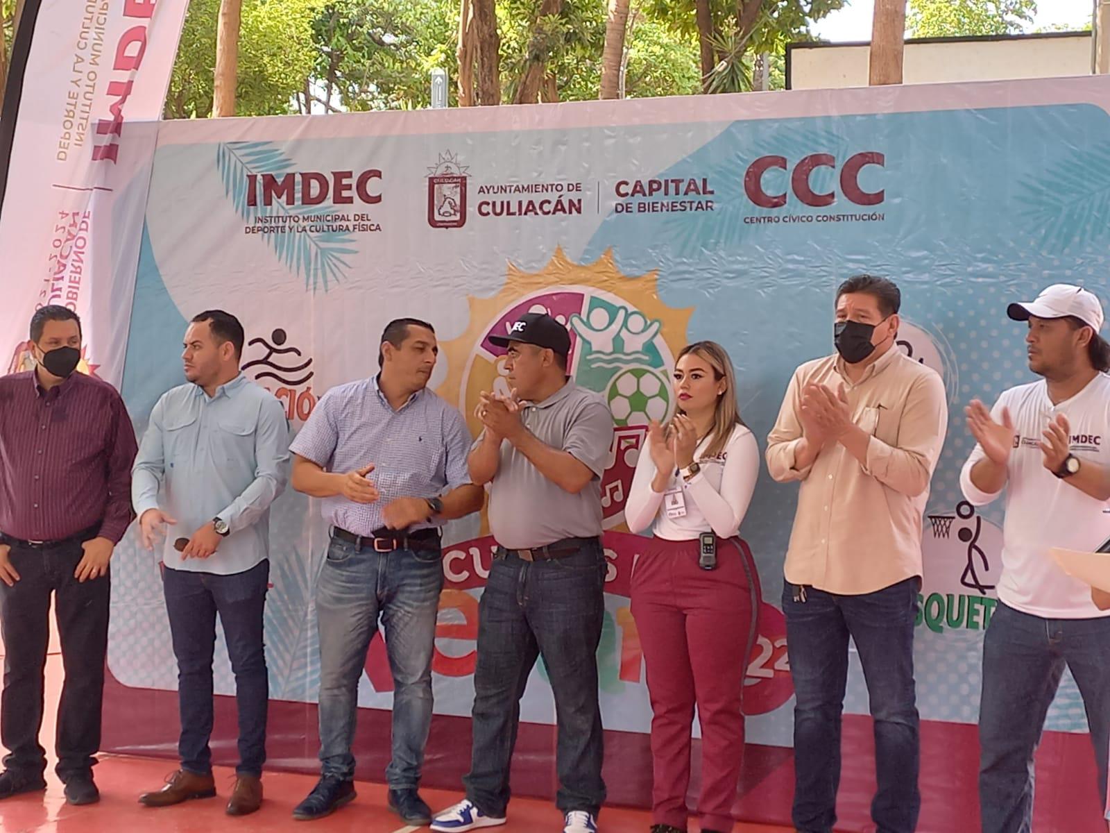$!Inauguran en Culiacán Cursos de Verano Imdec 2022