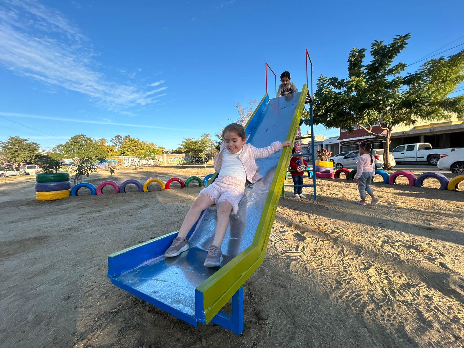 $!Entrega Gobierno de Mazatlán parque recreativo en Arboledas I