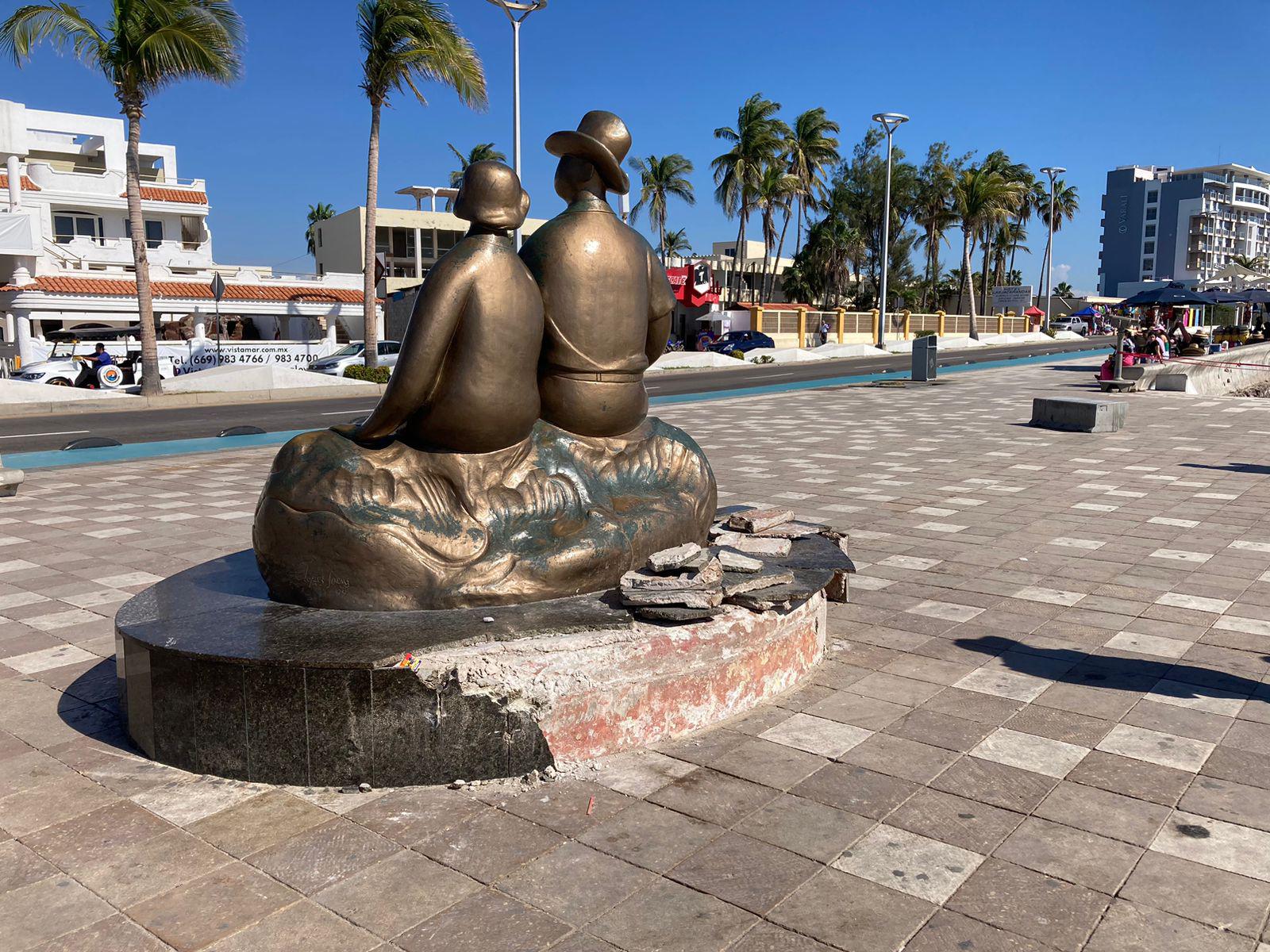 $!Asume el Gobierno de Mazatlán gasto de mantenimiento de monumentos