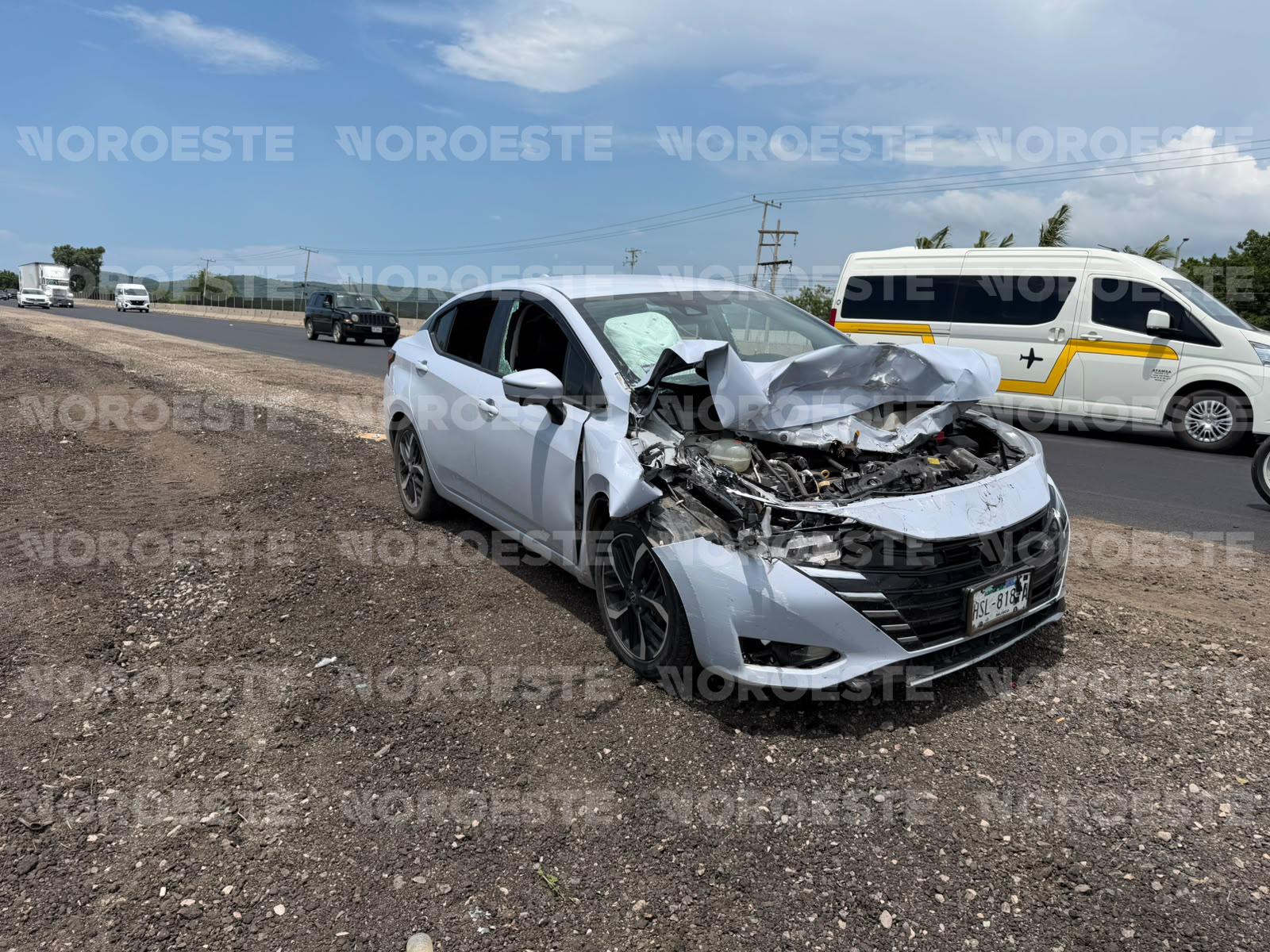 $!Balacera y persecución se registra en la zona del aeropuerto en Mazatlán
