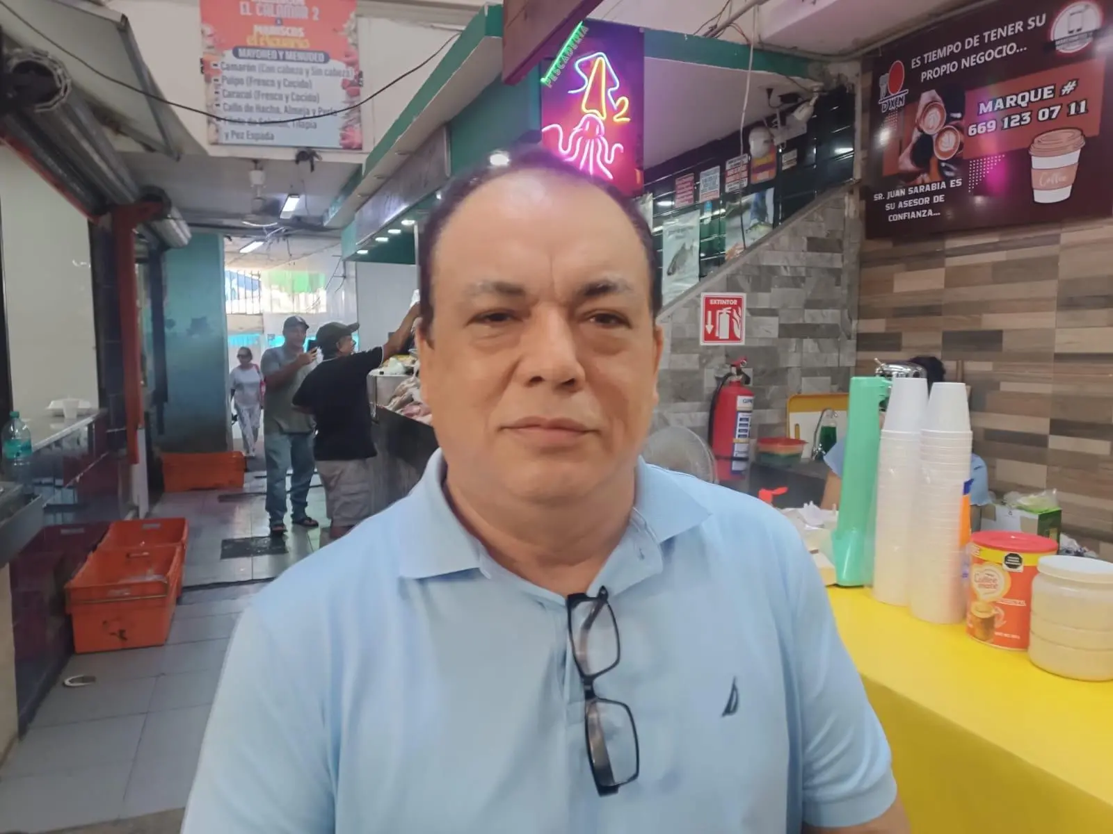$!Locatarios del mercado Miguel Hidalgo de Mazatlán esperan apoyos para solucionar sus problemas de techumbre