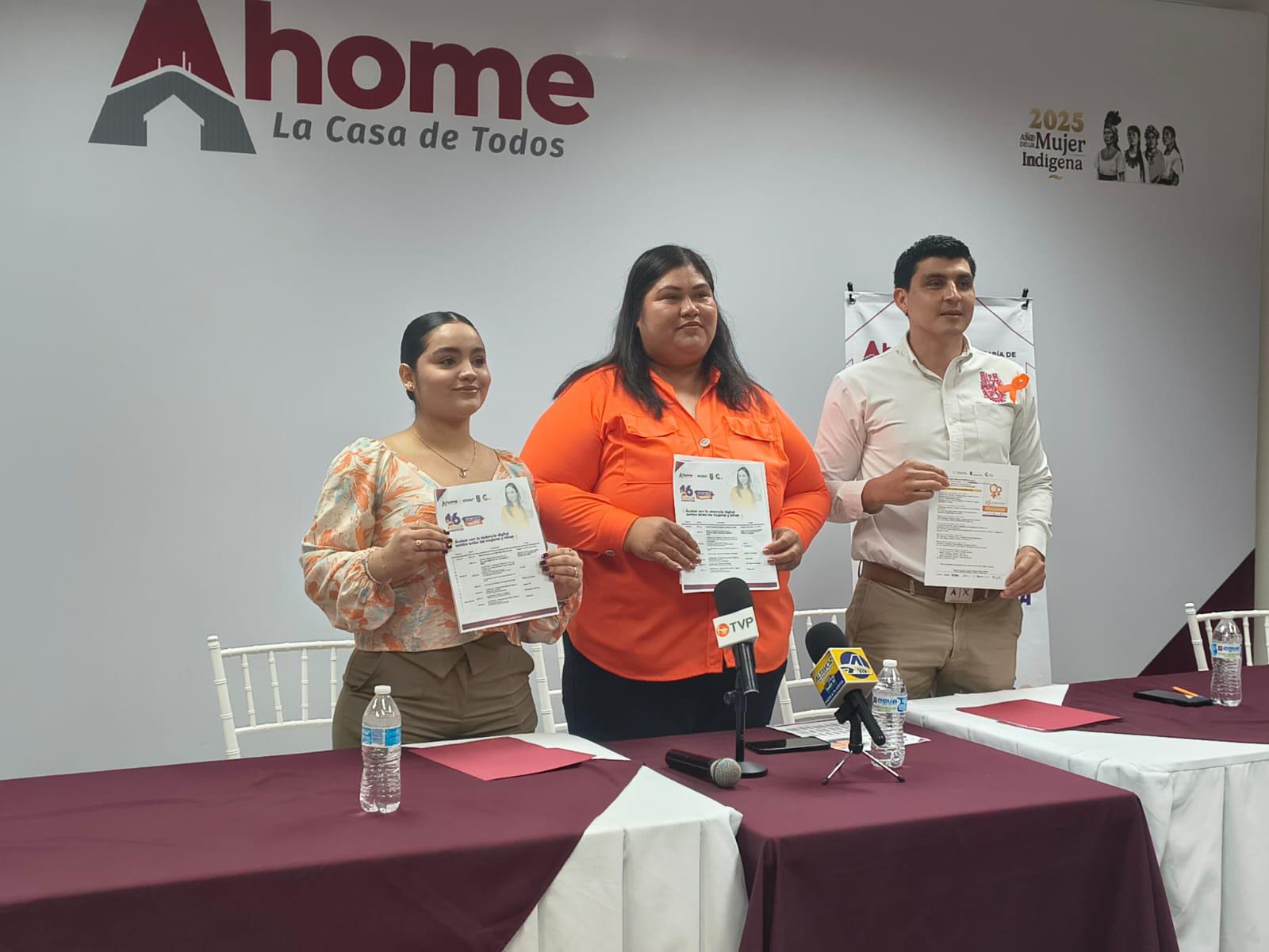 $!Ahome se viste de Naranja con el Programa de ‘16 Días de Activismo’ contra la Violencia de Género