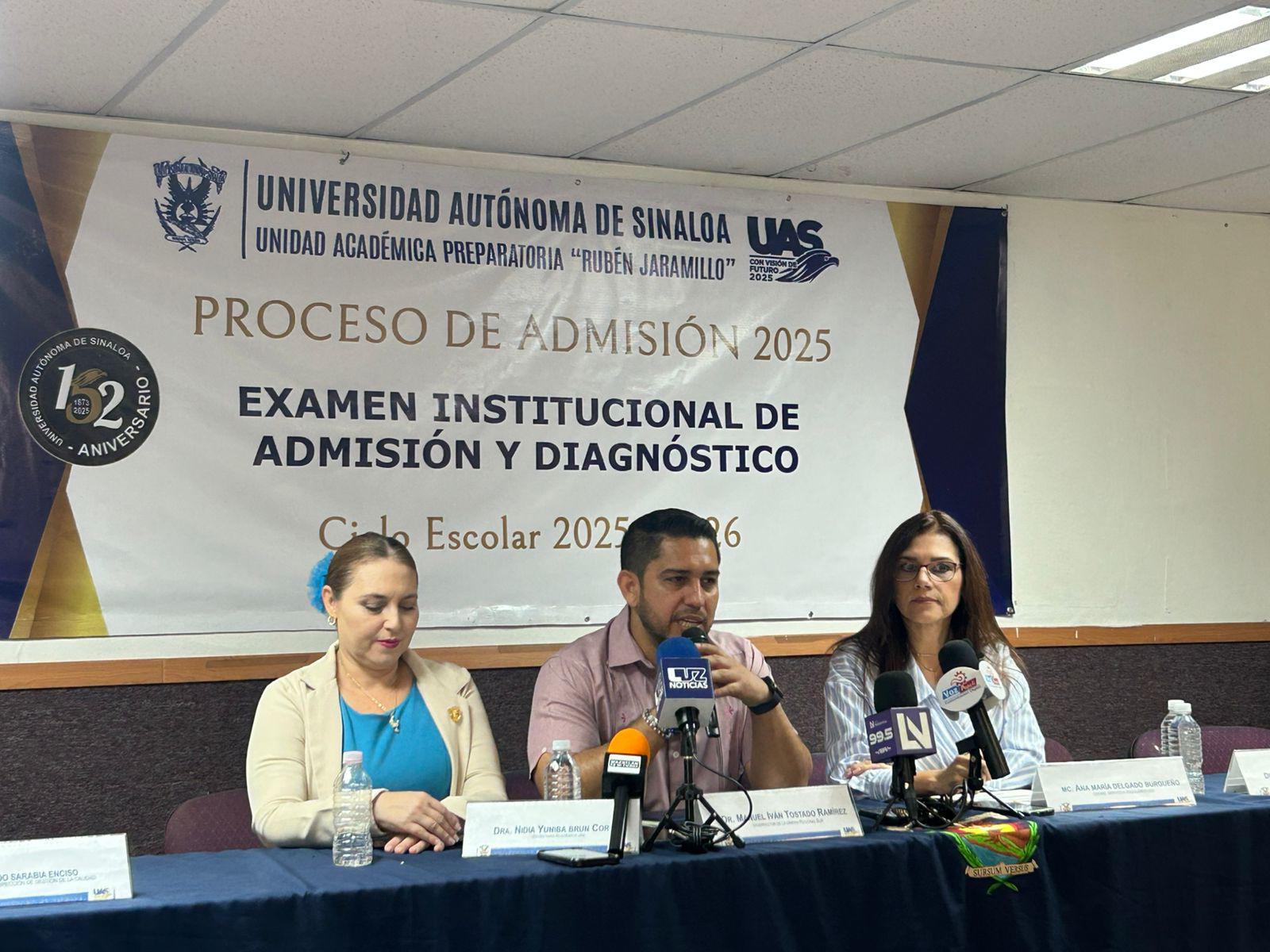 $!Más de 9 mil alumnos de la zona sur realizan su examen de admisión a la UAS