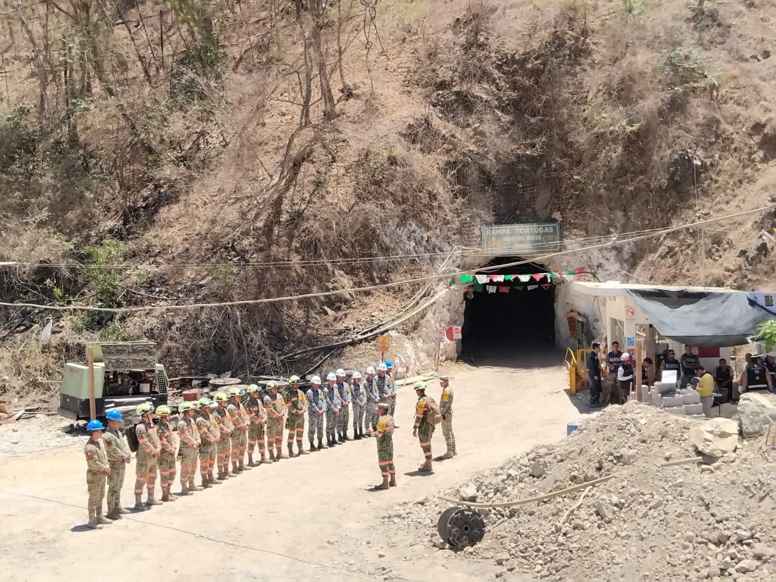 $!Trabajos de rescate en mina de Rosario continuarán hasta localizar a cuarto minero: General Alejandro Alcántara Ávila