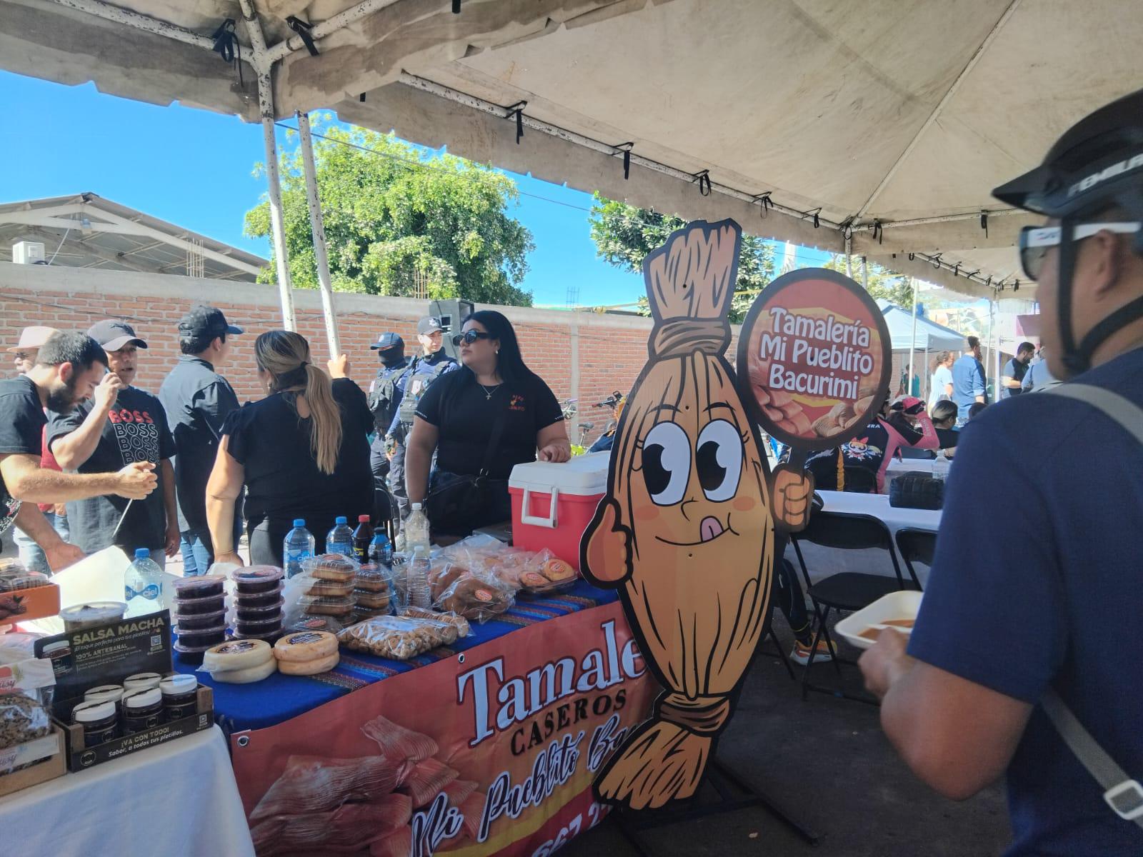 $!Celebran la primera Feria del Tamal sobre el corredor gastronómico de Bacurimí