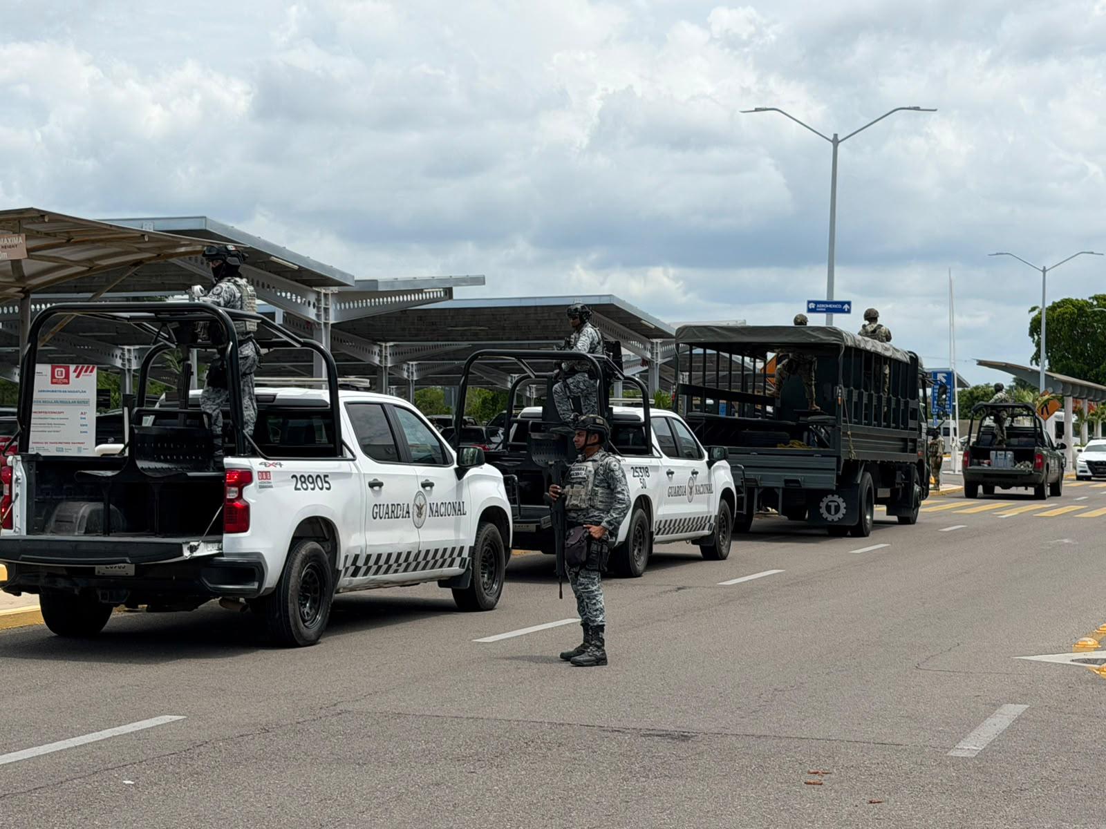 $!Balacera y persecución se registra en la zona del aeropuerto en Mazatlán