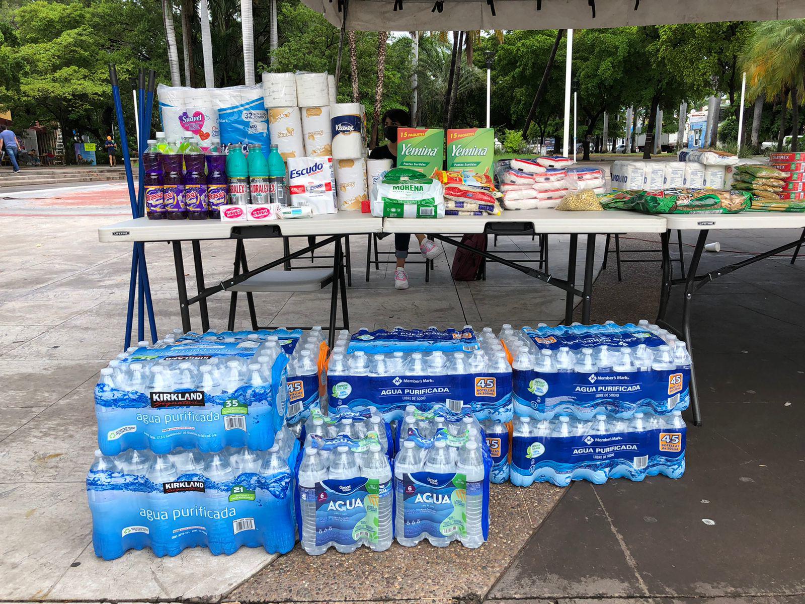 $!Instalan 8 centros de acopio en Culiacán para damnificados por ‘Nora’