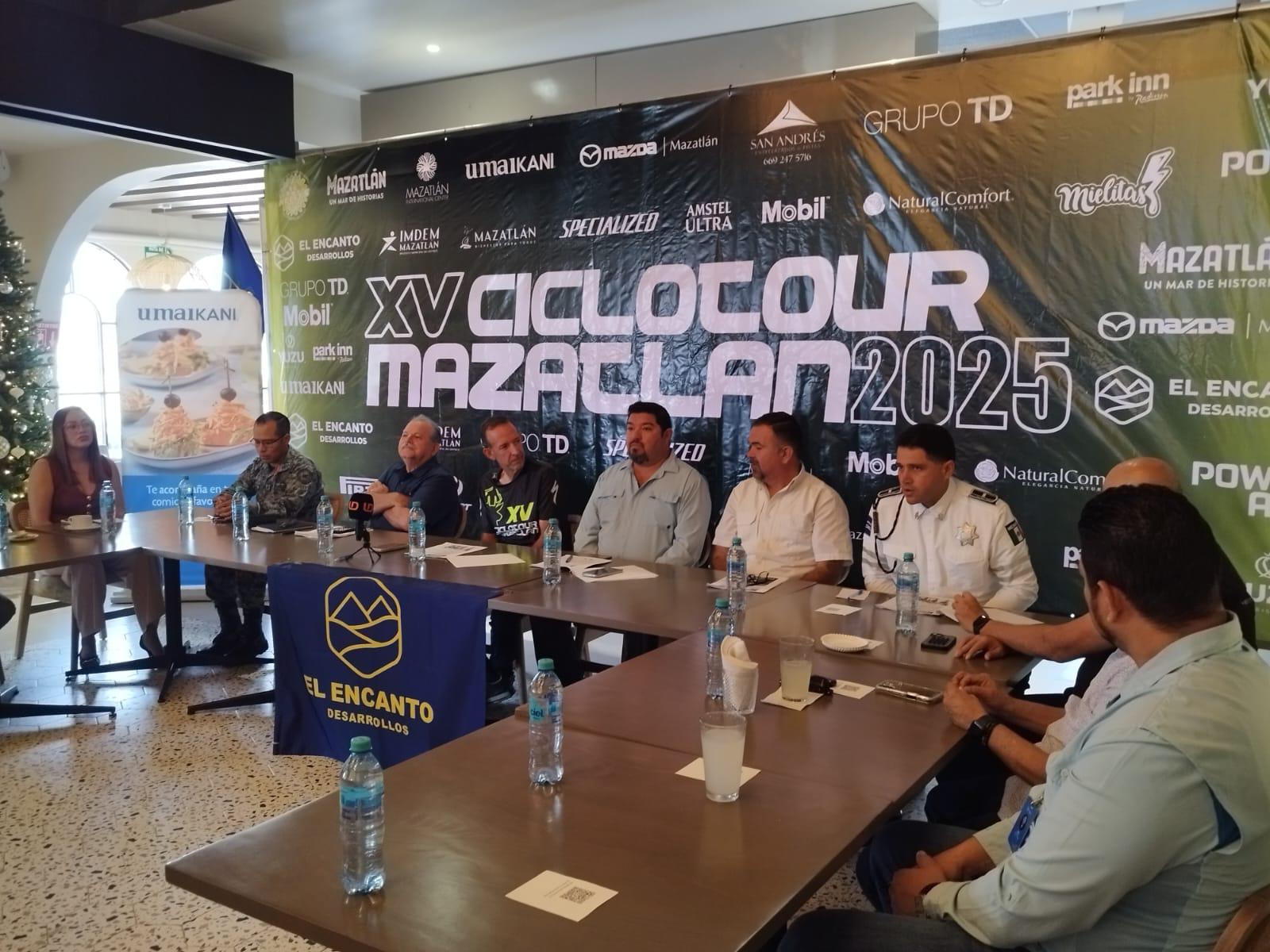 $!Cerca de cumplirse meta de participantes en Ciclotour Mazatlán 2025