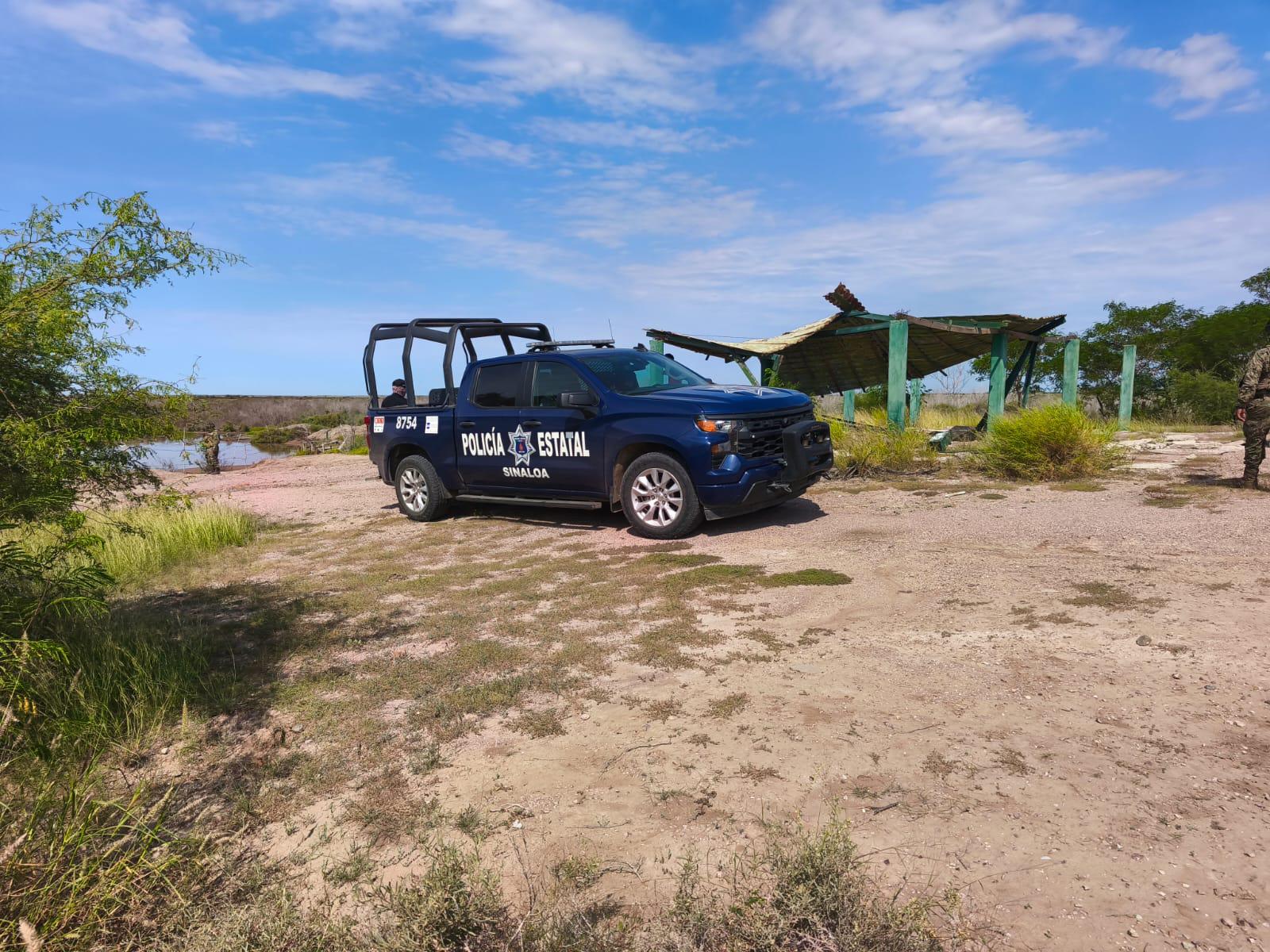 $!Localiza colectivo un cuerpo sepultado en zona de terracería en Chinitos, Angostura