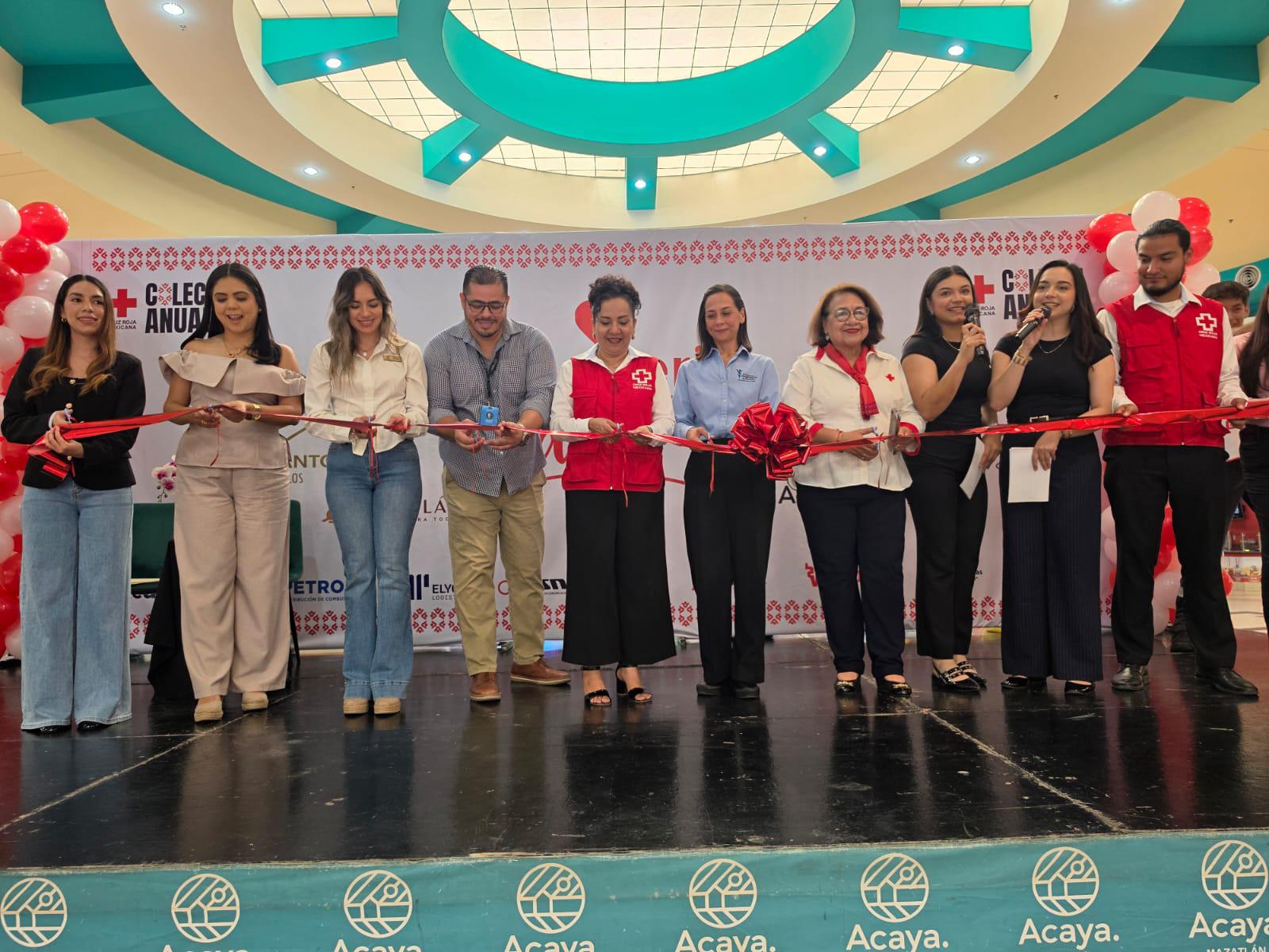 $!Entre stands, paneles y capacitaciones, celebra Cruz Roja Mazatlán su Expo Feria de la Salud 2026