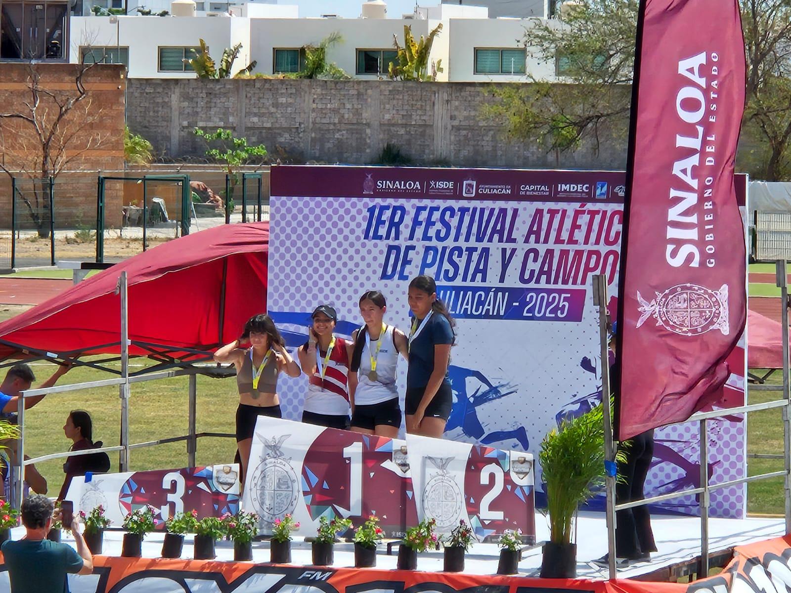 $!Destacan atletas mazatlecos en el Encuentro de Pista y Campo en Culiacán