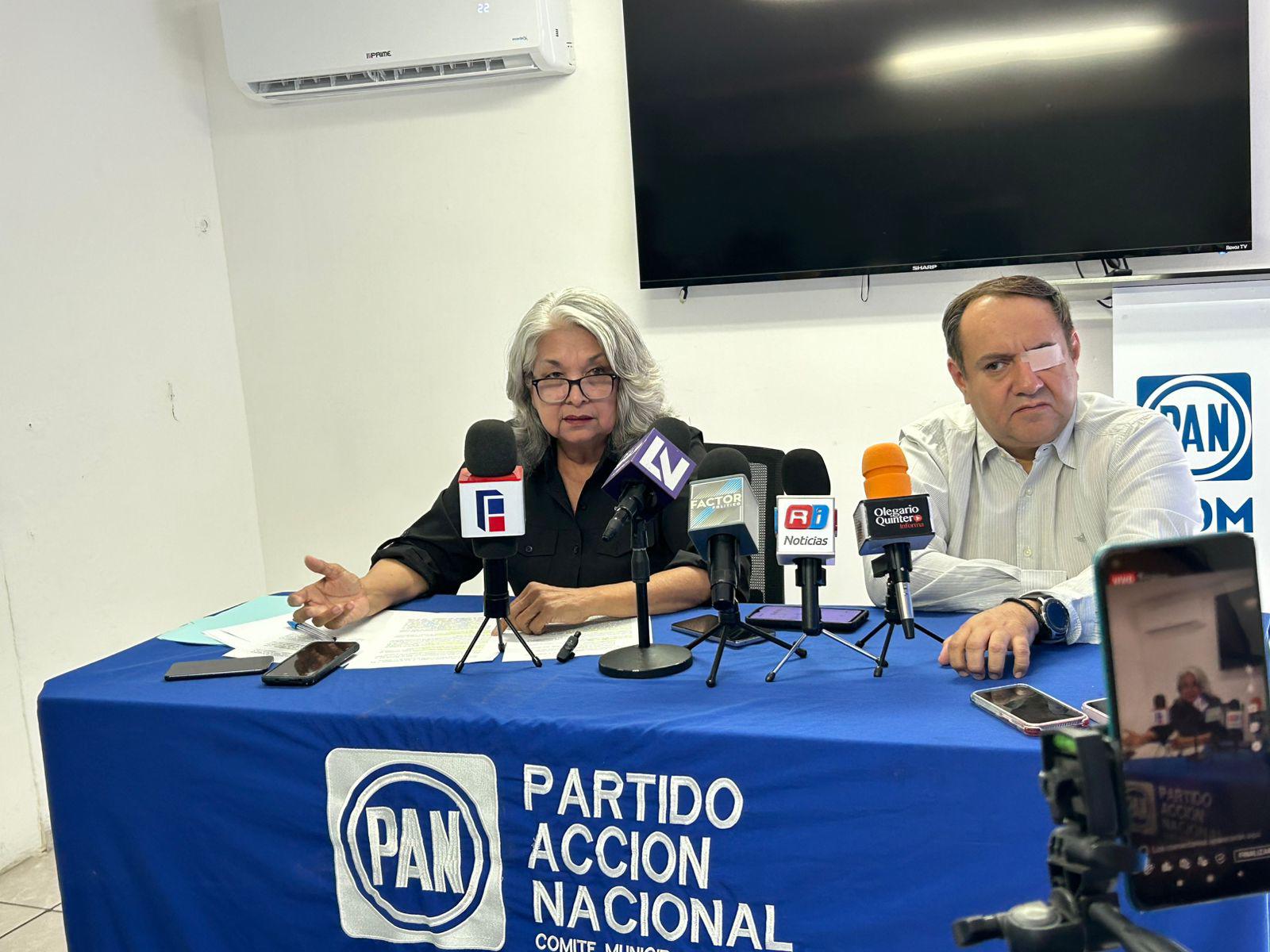 $!Visita de Claudia Sheinbaum a Sinaloa es para disfrazar situación de violencia en el estado: PAN Culiacán