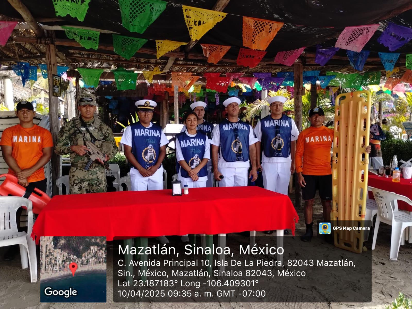 $!Finaliza Plan Marina ‘Operación Salvavidas Semana Santa 2025’, en Mazatlán