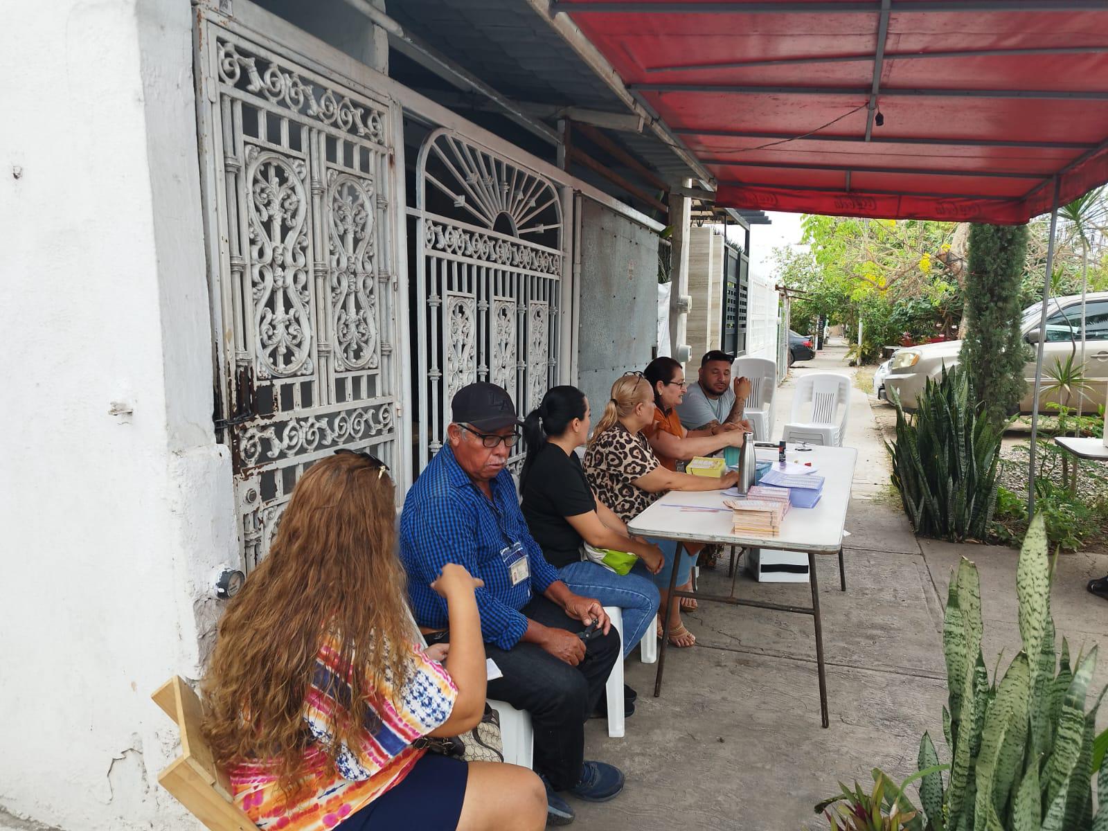 $!Instalan puntual casilla en Infonavit Jabalíes, en Mazatlán