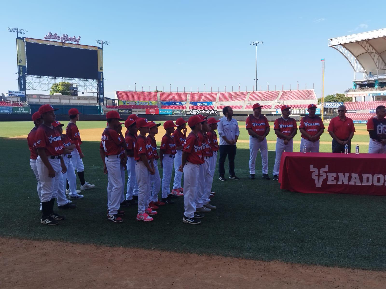 $!Venados de Mazatlán abanderan a su selección infantil rumbo al Torneo LMP 2026