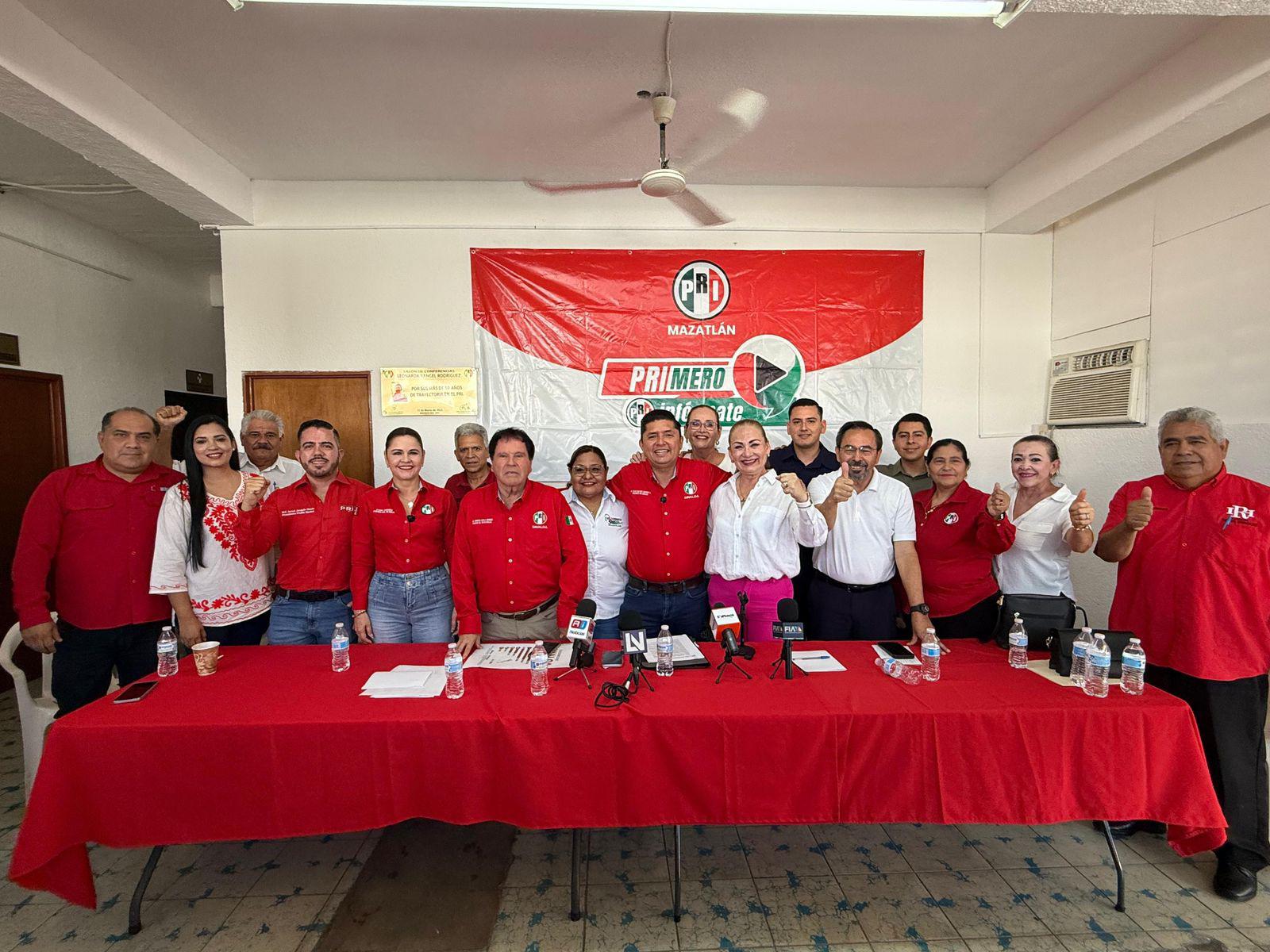 $!Plantea PRI Sinaloa la creación de una mesa interinstitucional de seguridad para blindar elecciones en 2027