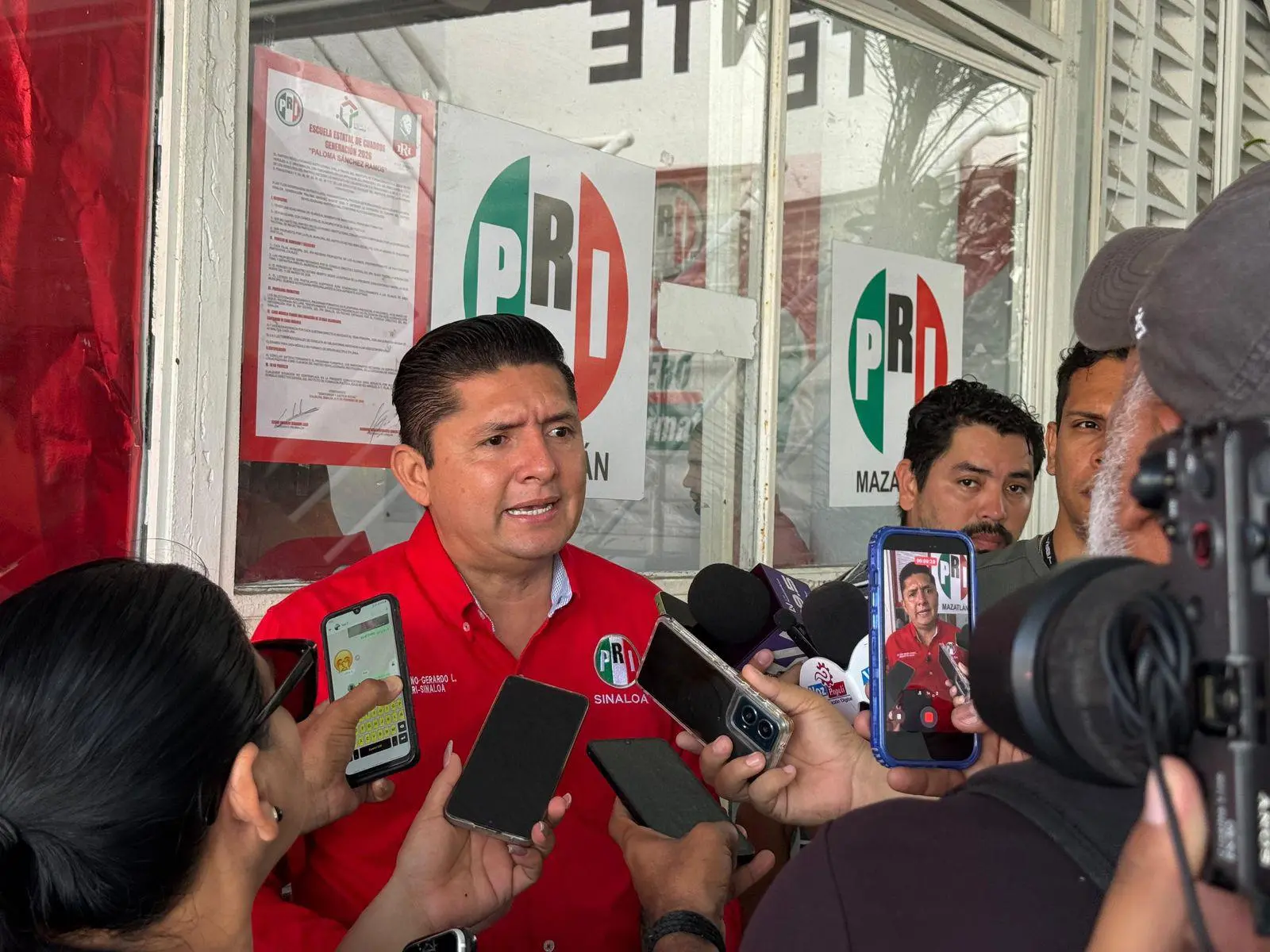 $!PRI alerta sobre riesgos por la violencia que se vive en Sinaloa; pide blindar elecciones de 2027