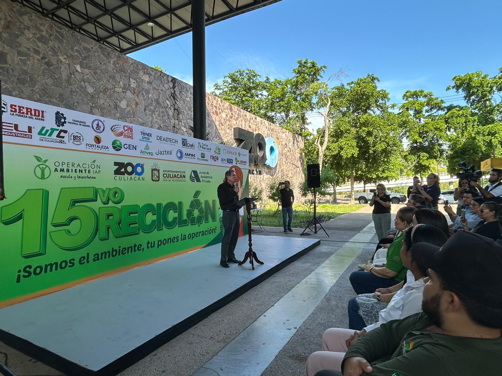 $!Operación Ambiente busca superar las 22 toneladas de reciclaje en Culiacán