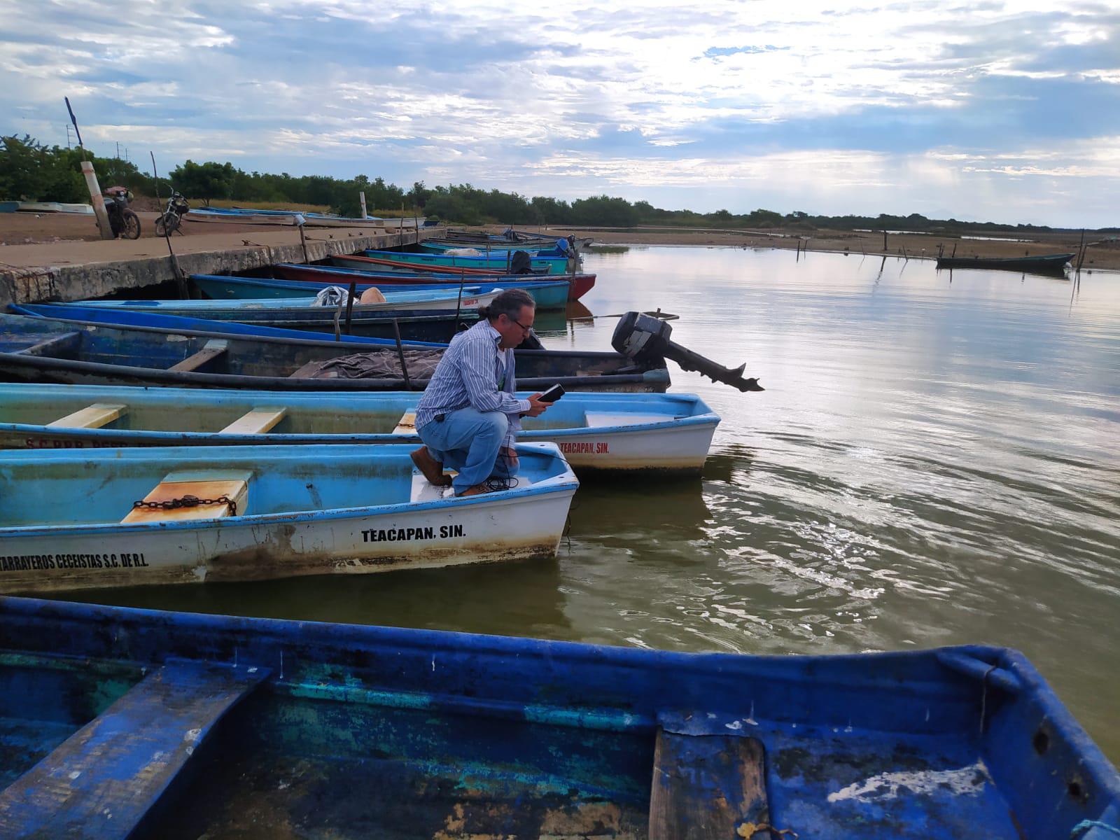 $!Reportan mortandad de peces en esteros de Escuinapa
