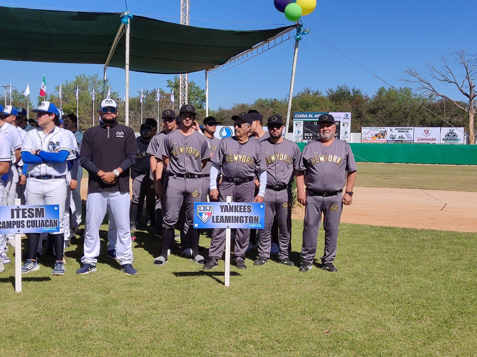 $!Se inaugura Liga de Beisbol JAPAC de Primera Fuerza
