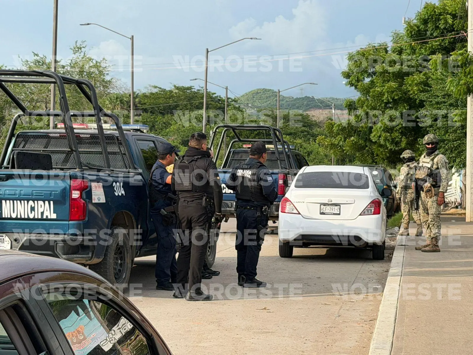 $!Atacan a disparos a dos clientes en una marisquería en El Conchi II, en Mazatlán