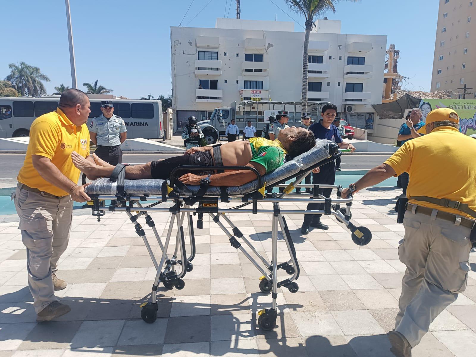 $!Simulacro en Mazatlán evalúa respuesta ante emergencias acuáticas previo a Semana Santa