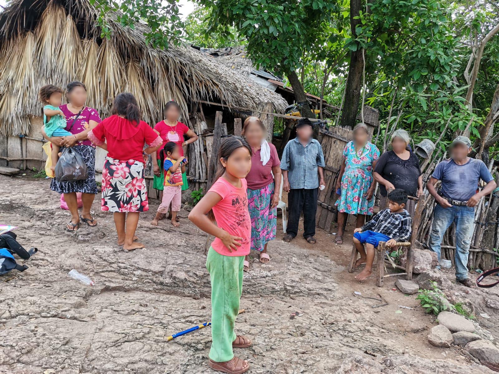 $!Claman por víveres familias de Charco Hondo, en Rosario