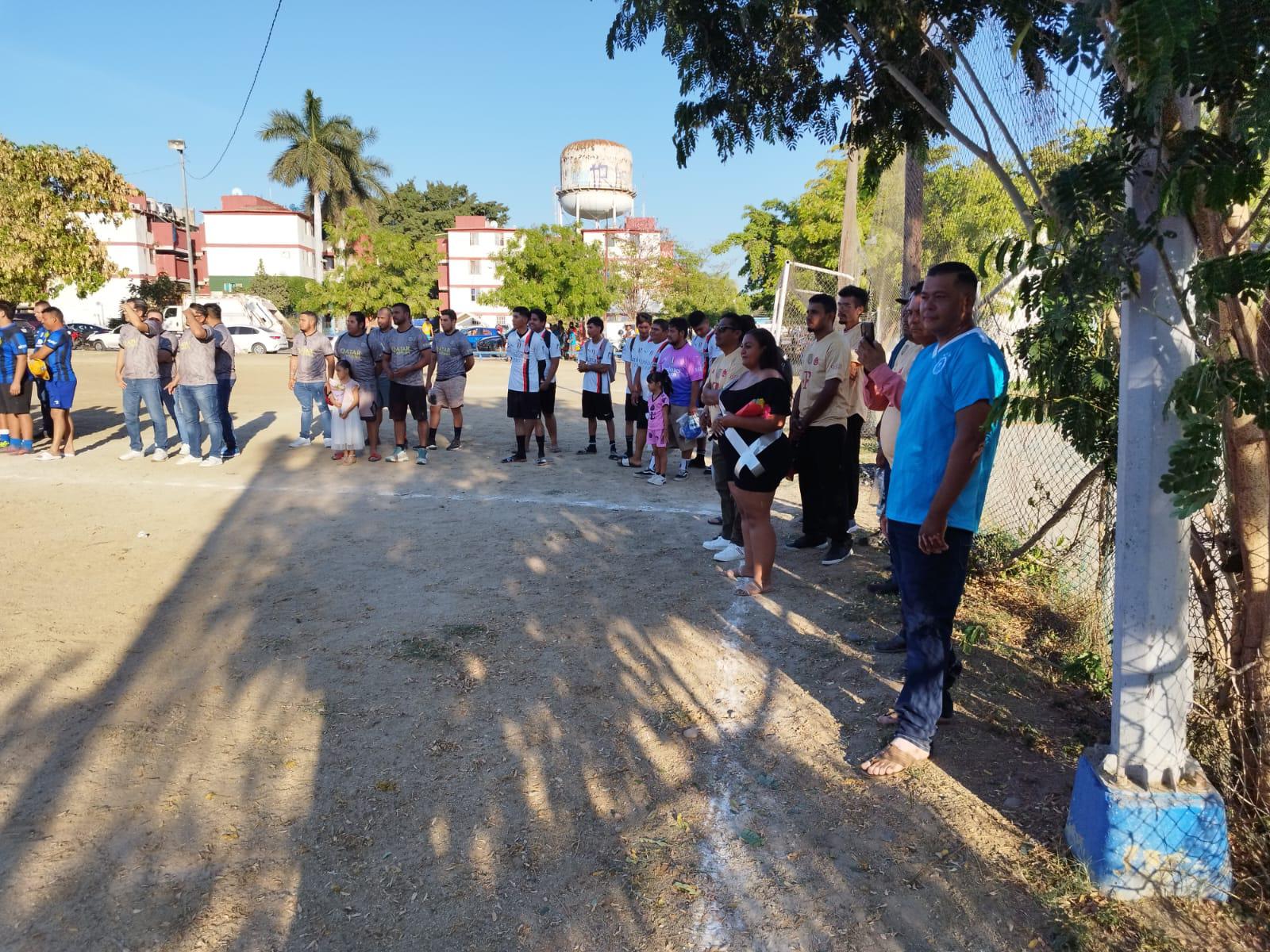 $!Inauguran Torneo de Futbol STASAM, en El Conchi