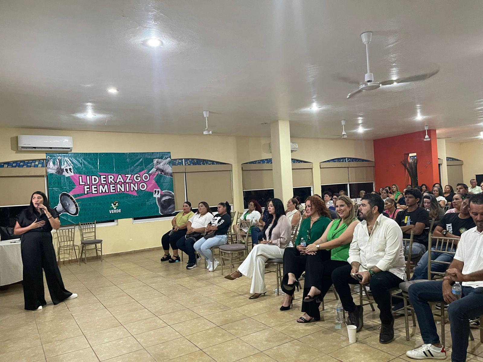 $!Partido Verde impulsa liderazgo femenino en Rosario con conferencia de comunicación política