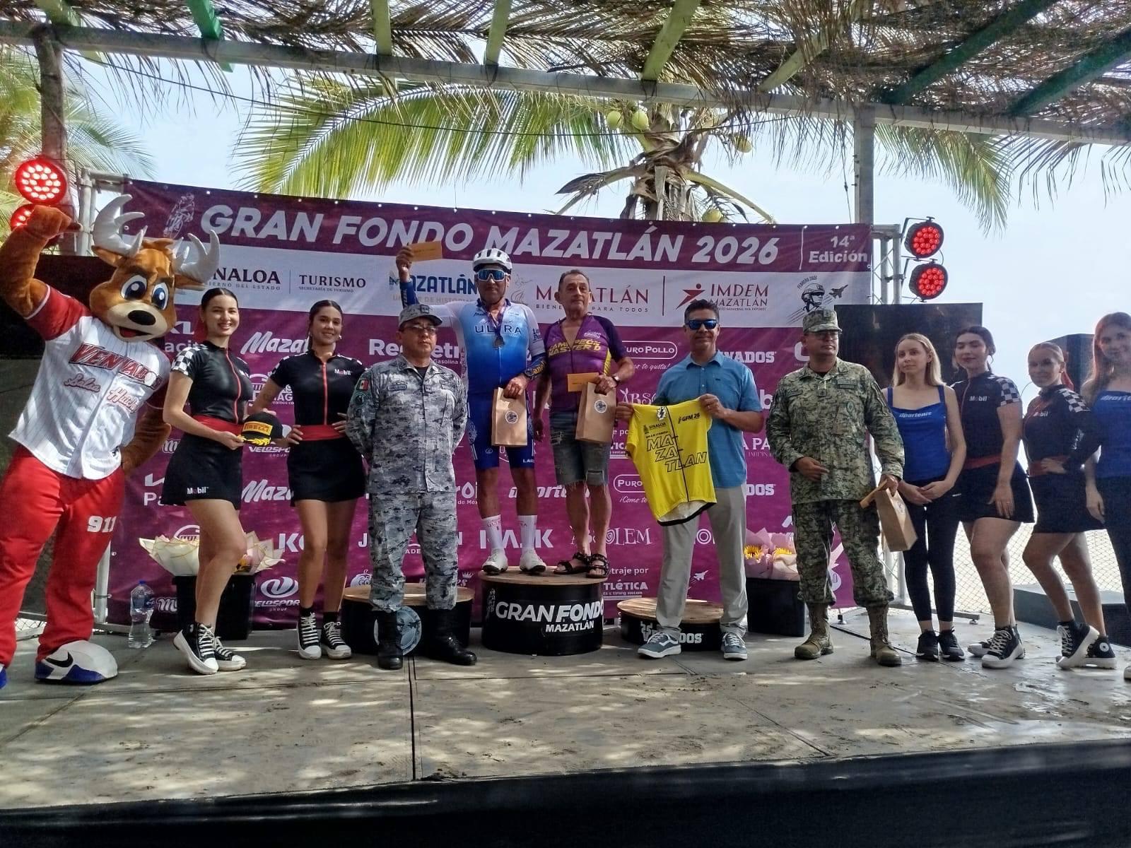 $!Dinastía Romero brilla en el Gran Fondo Mazatlán 2026