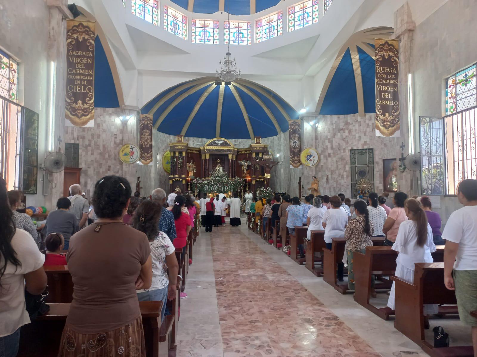 $!Celebran a la Virgen del Carmen y piden cuidar a Mazatlán de ciclones y huracanes