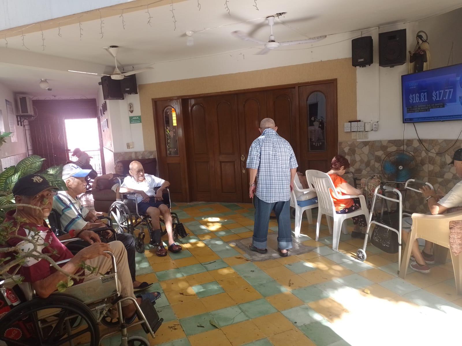 $!Asilo de ancianos de Mazatlán esperan donaciones de material de limpieza, pañales y carne