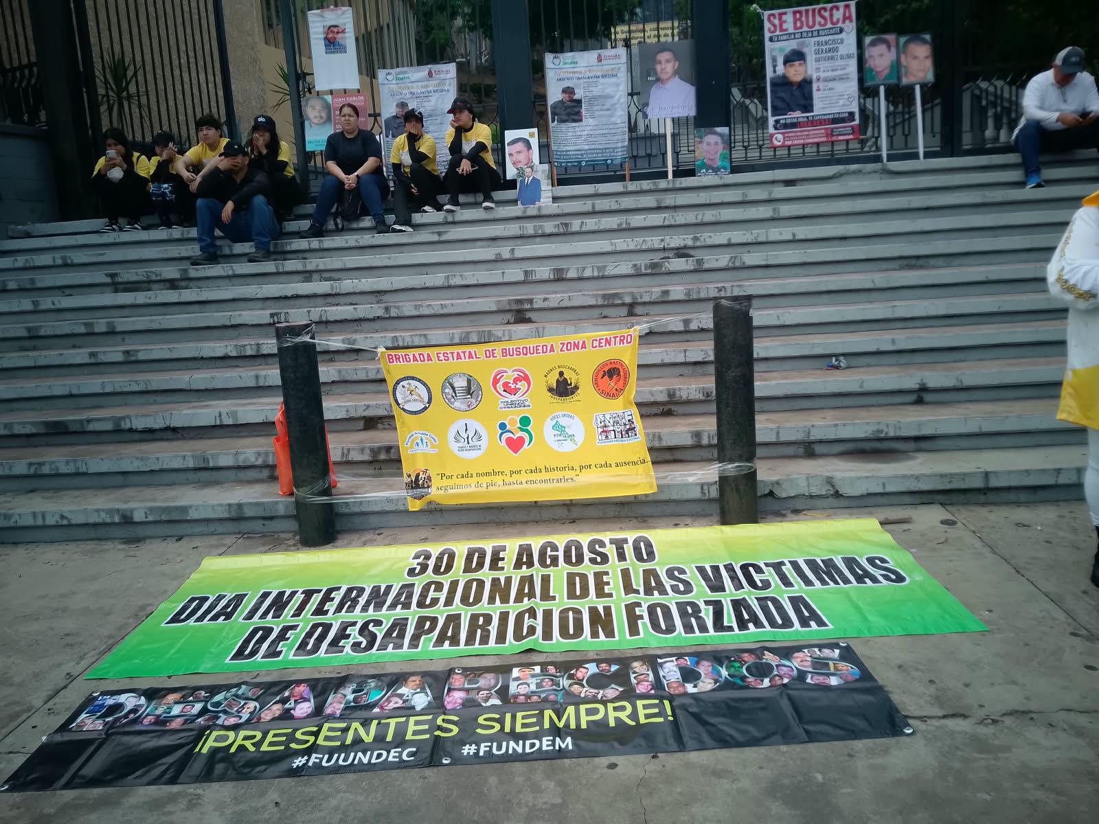 $!Brigada Estatal de Búsqueda marcha en Culiacán por sus desaparecidos