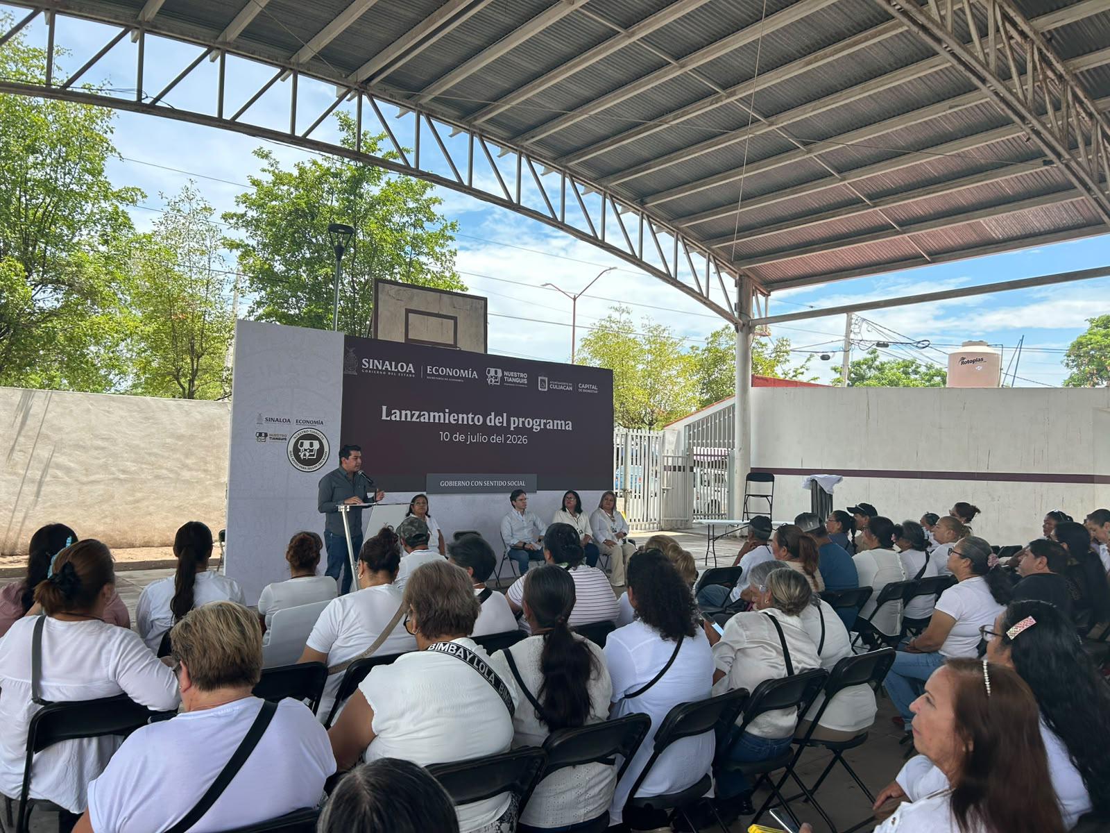 $!Lanzan tercera edición de ‘Nuestro Tianguis’; apoyarán a más de mil 200 comerciantes en Sinaloa