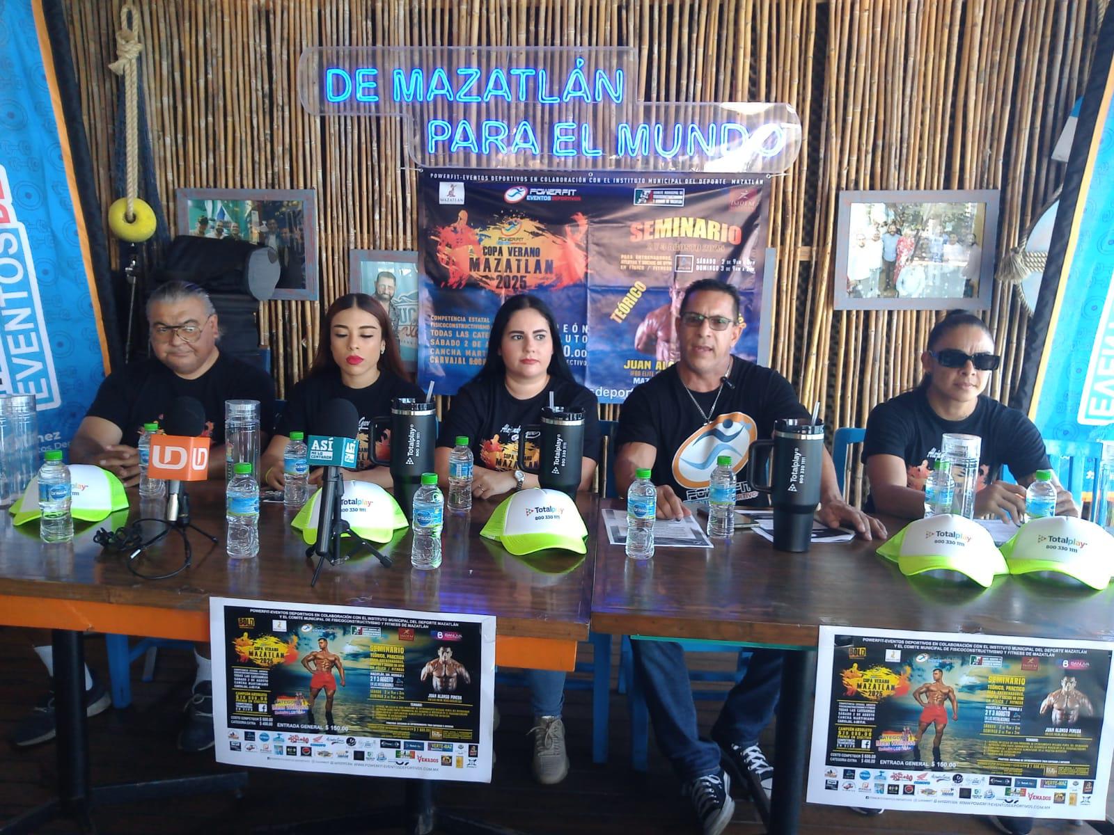 $!Anuncian Copa Verano Mazatlán 2025 de Fisicoconstructivismo