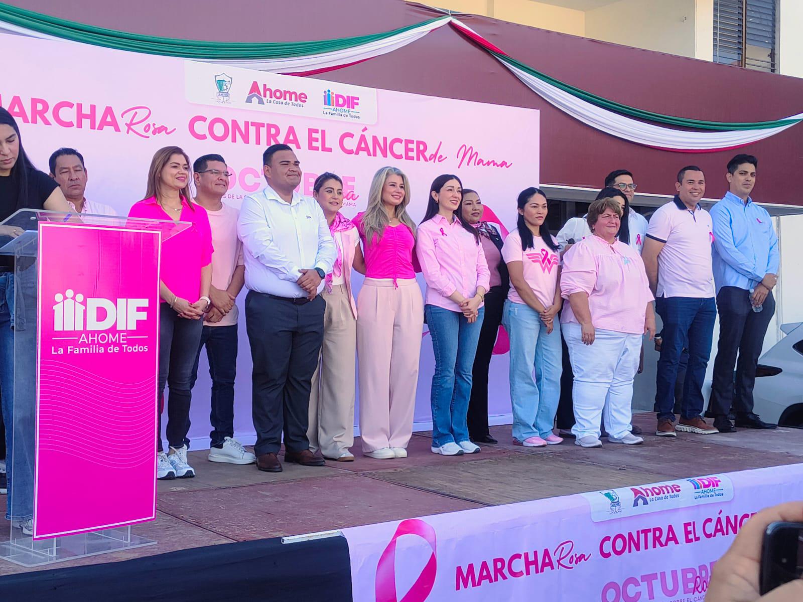 $!Organizan en Los Mochis la Marcha Rosa 2026 para generar conciencia sobre el cáncer de mama y su prevención